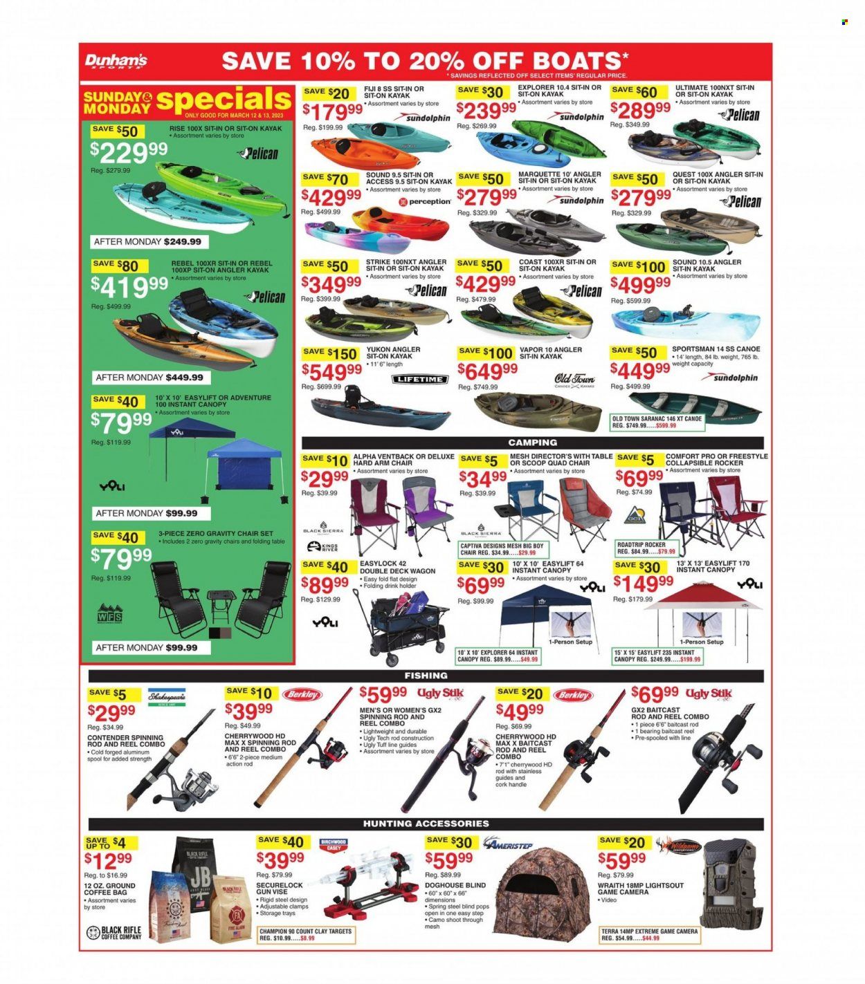 Dunham's Sports (OH) Weekly Ad Flyer Specials March 10 to March 16, 2023