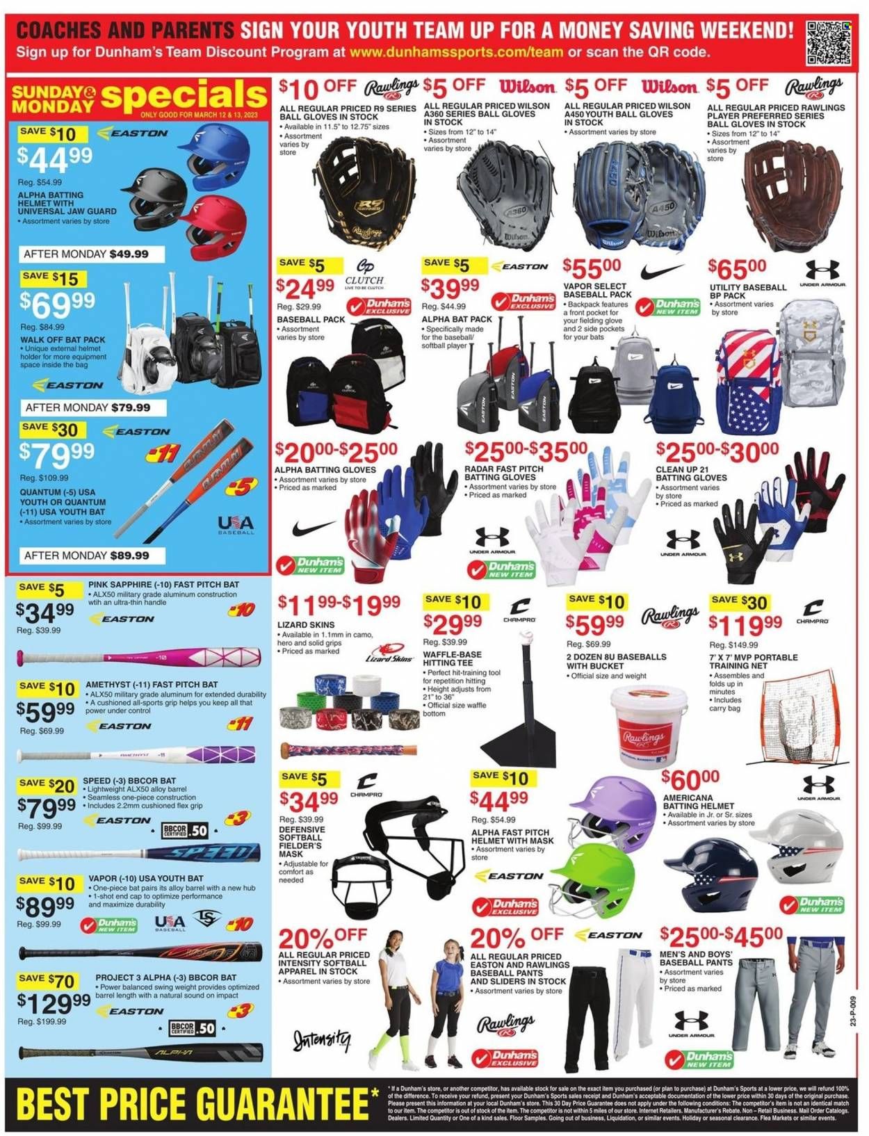 Dunham's Sports Weekly Ad Flyer Specials March 11 to March 16, 2023