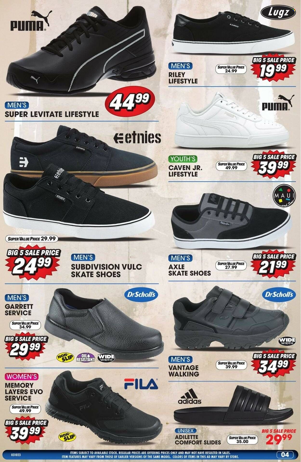 Big 5 (AZ, CA, CO, ID, NM, OR, UT, WA) Weekly Ad Flyer Specials March 10 to March 16, 2023