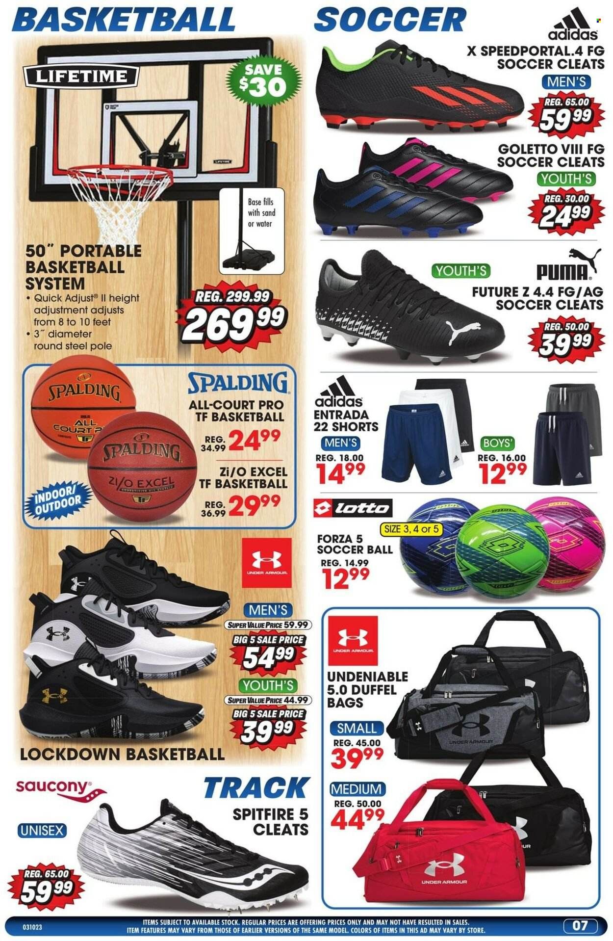 Big 5 (AZ, CA, CO, ID, NM, OR, UT, WA) Weekly Ad Flyer Specials March 10 to March 16, 2023