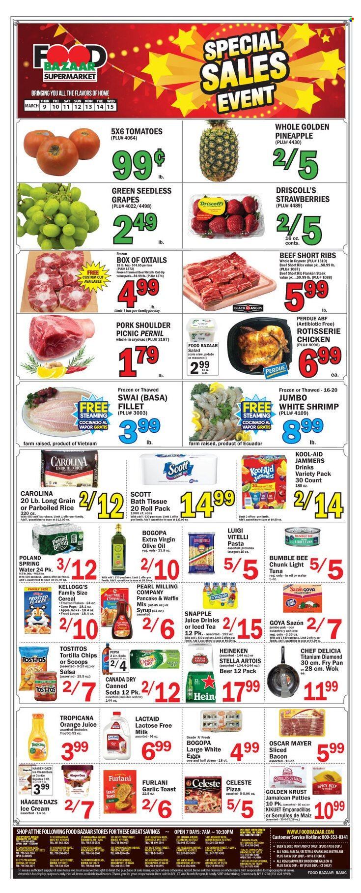 Food Bazaar (CT, NJ, NY) Weekly Ad Flyer Specials March 9 to March 15, 2023