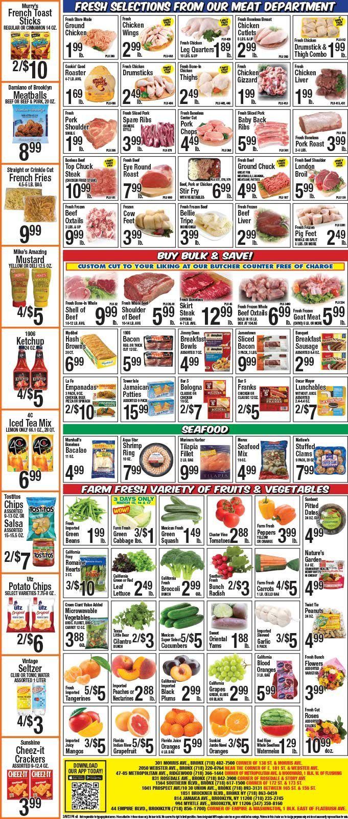 Western Beef (FL, NY) Weekly Ad Flyer Specials March 9 to March 15, 2023