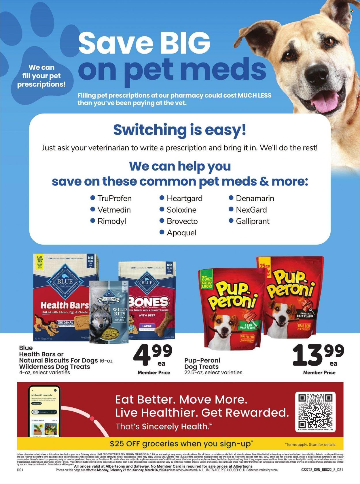 Safeway (CO, NE, NM, SD, WY) Weekly Ad Flyer Specials February 27 to March 26, 2023