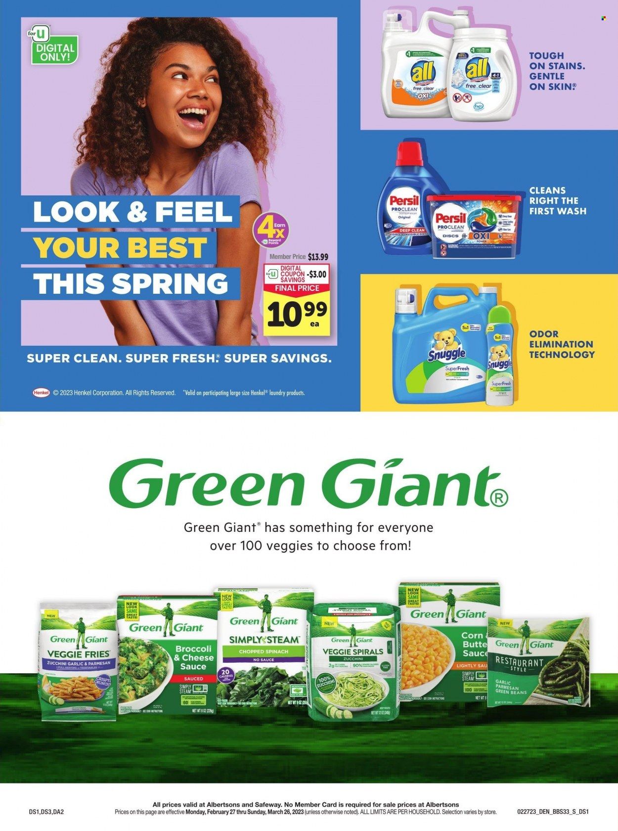 Safeway (CO, NE, NM, SD, WY) Weekly Ad Flyer Specials February 27 to March 26, 2023