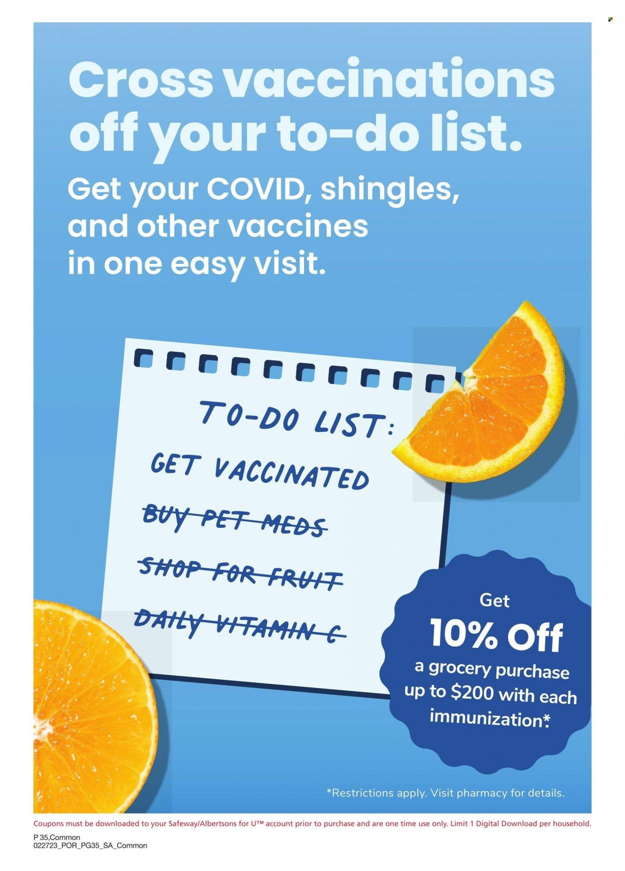Safeway (OR, WA) Weekly Ad Flyer Specials February 27 to April 2, 2023