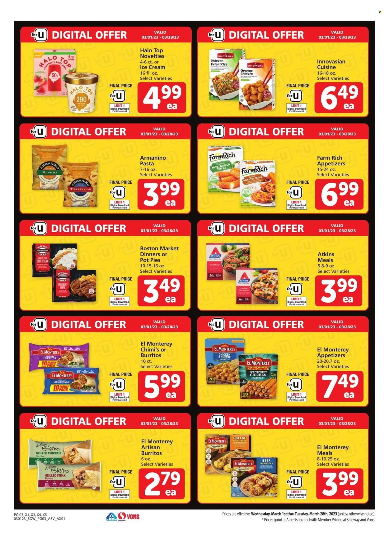 Safeway (AZ, NM) Weekly Ad Flyer Specials March 1 to March 28, 2023