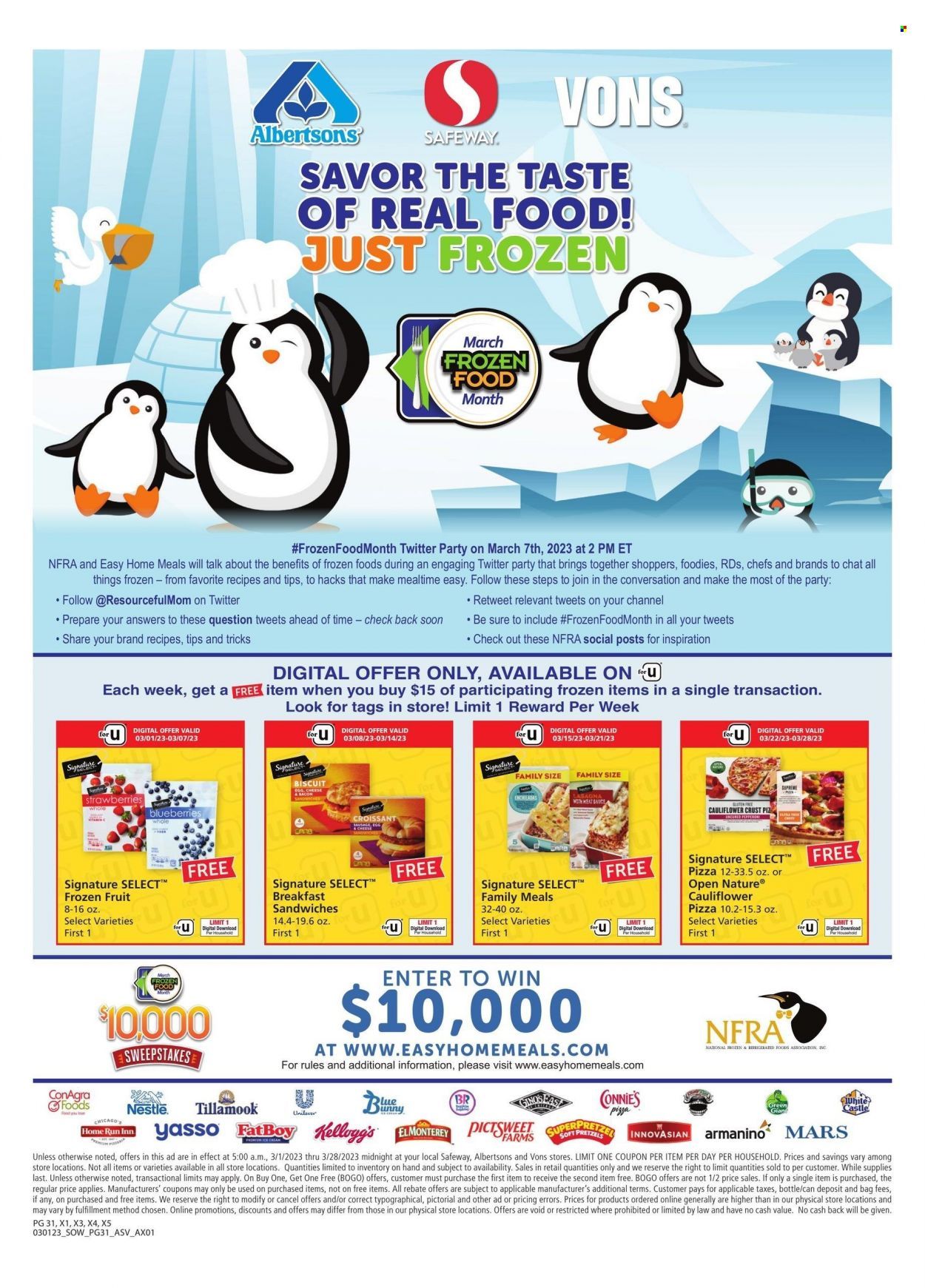 Safeway (AZ, NM) Weekly Ad Flyer Specials March 1 to March 28, 2023