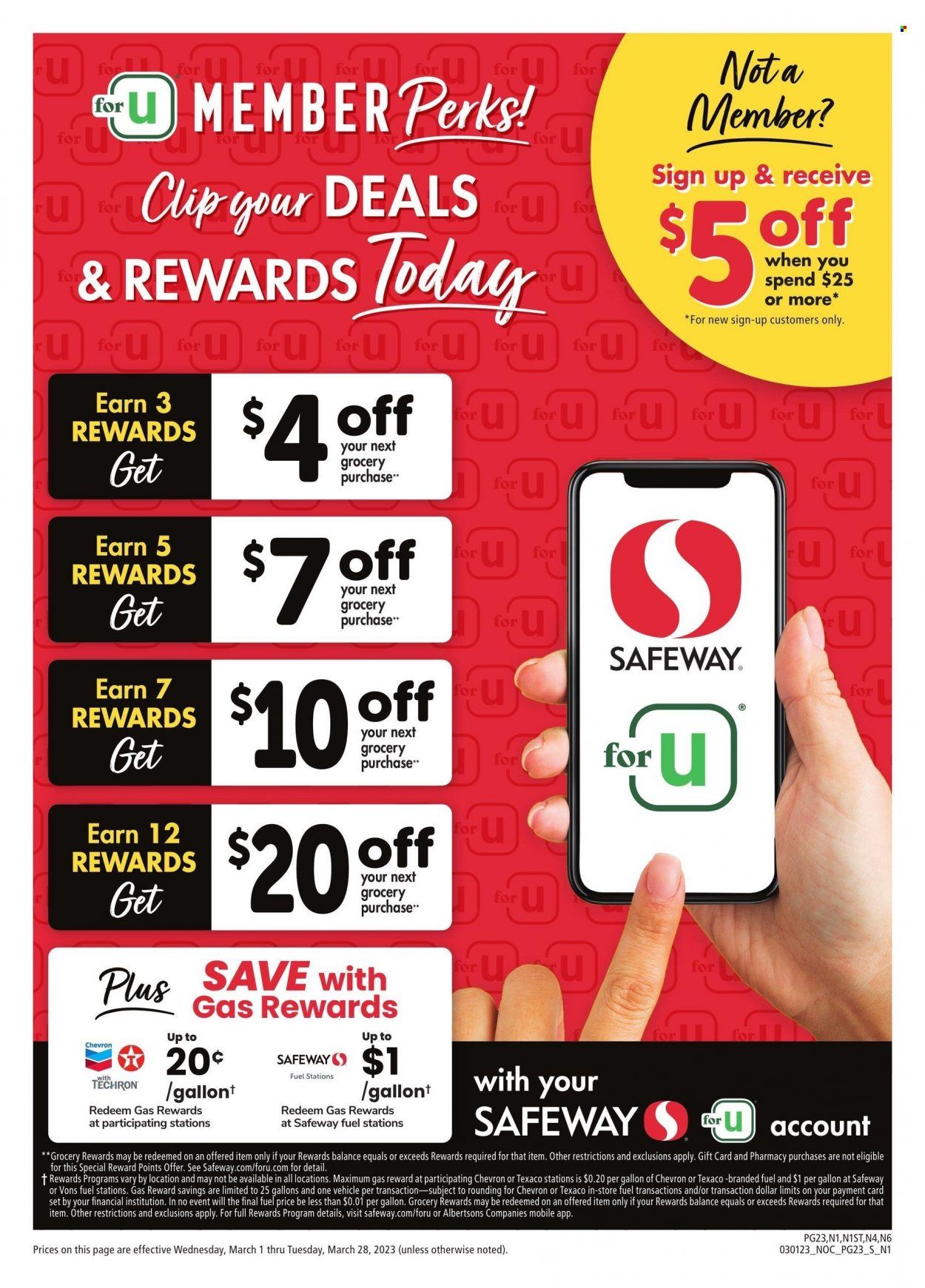 Safeway (NV) Weekly Ad Flyer Specials March 1 to March 28, 2023