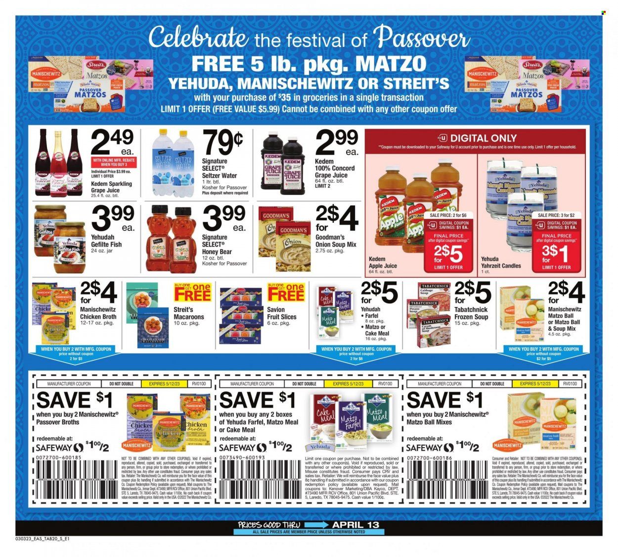 Safeway (DC) Weekly Ad Flyer Specials March 3 to April 13, 2023