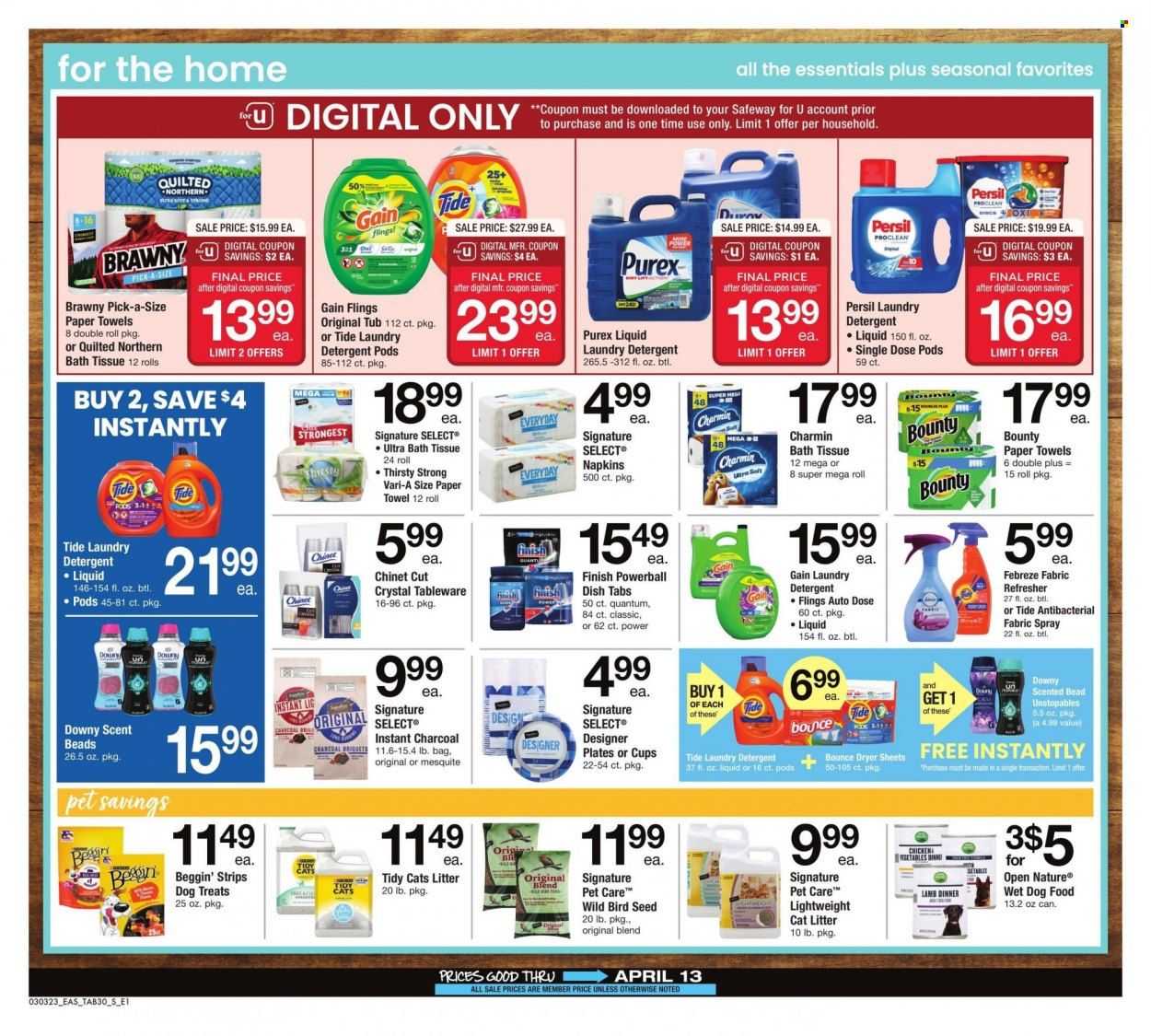 Safeway (DE) Weekly Ad Flyer Specials March 3 to April 13, 2023
