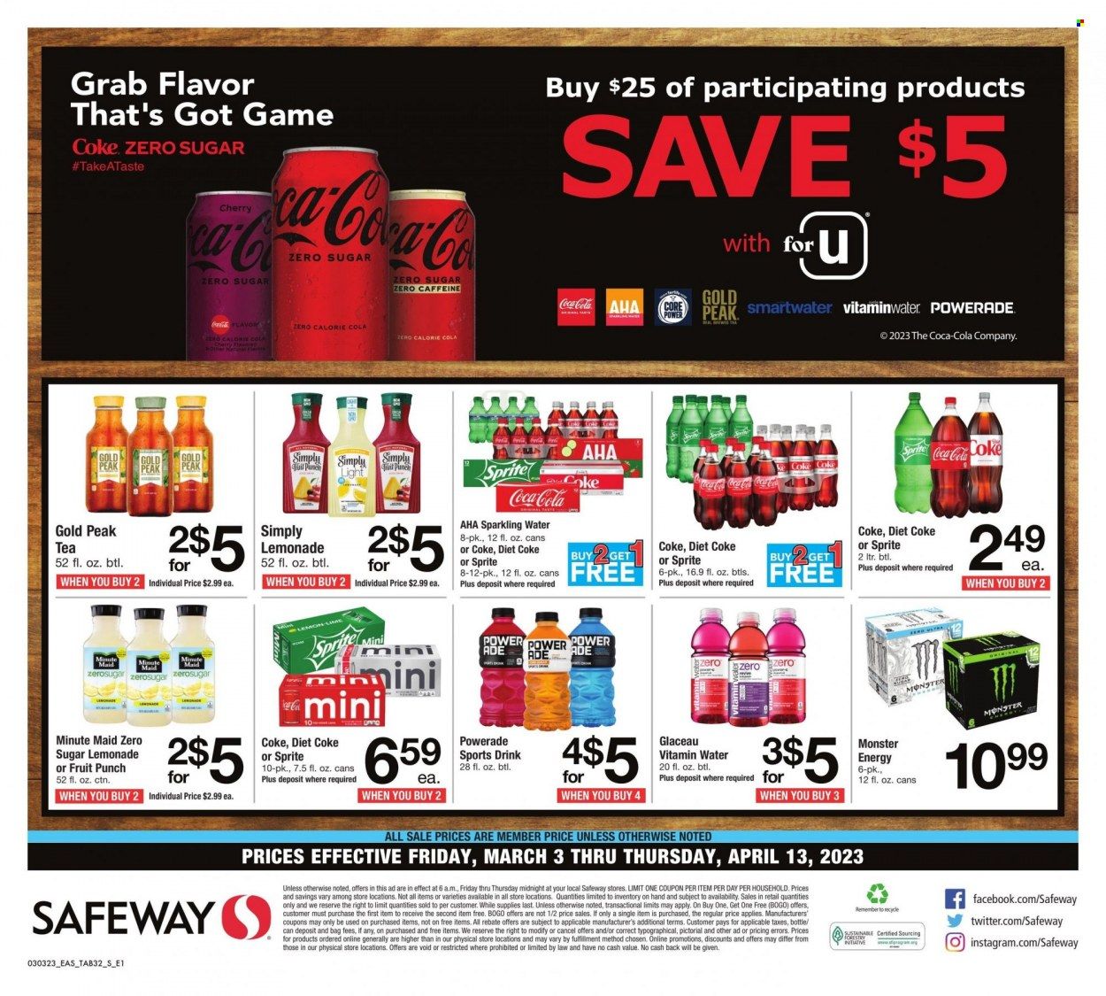 Safeway (VA) Weekly Ad Flyer Specials March 3 to April 13, 2023