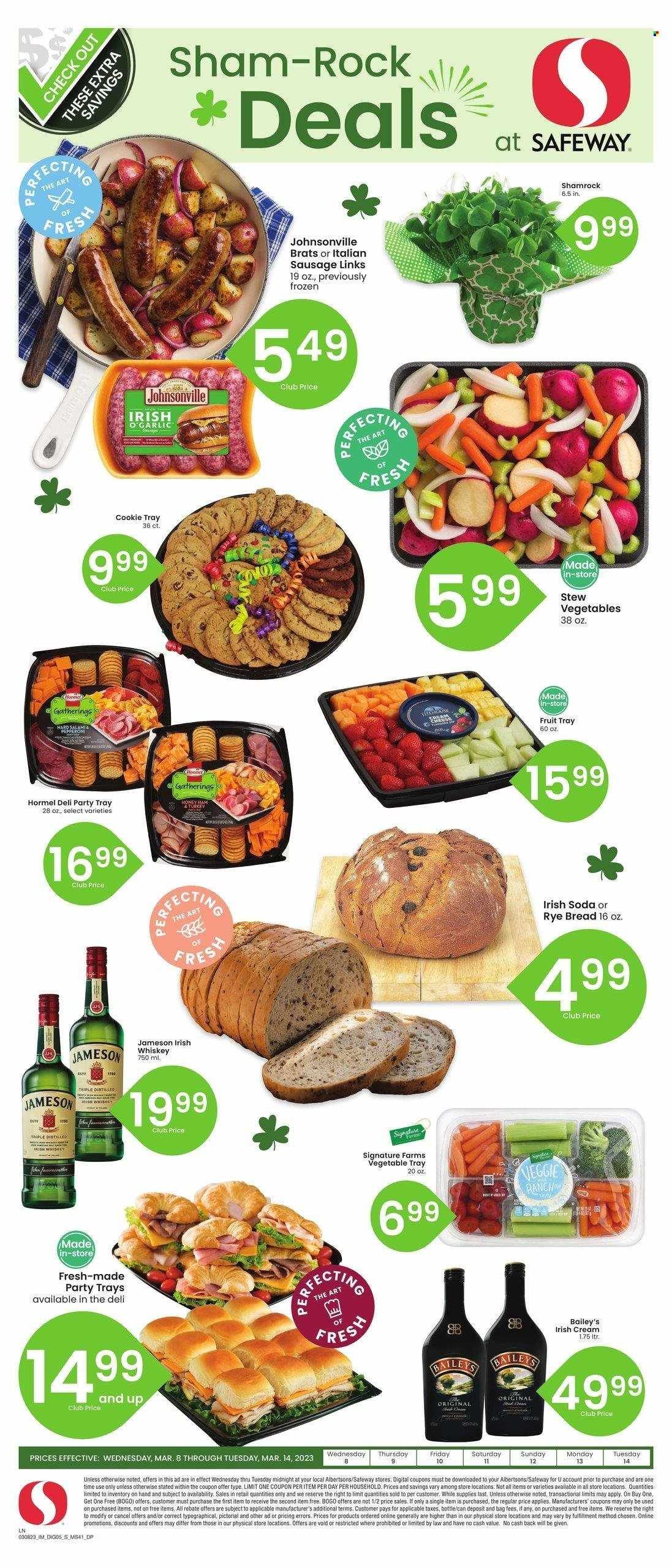 Safeway (WY) Weekly Ad Flyer Specials March 8 to March 14, 2023