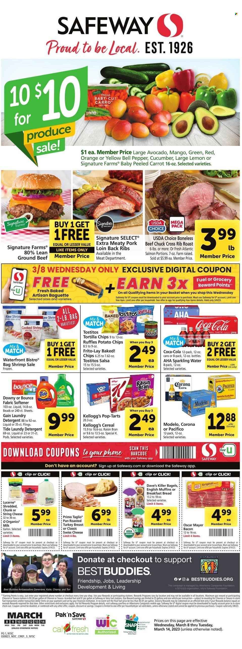 Safeway (CA) Weekly Ad Flyer Specials March 8 to March 14, 2023