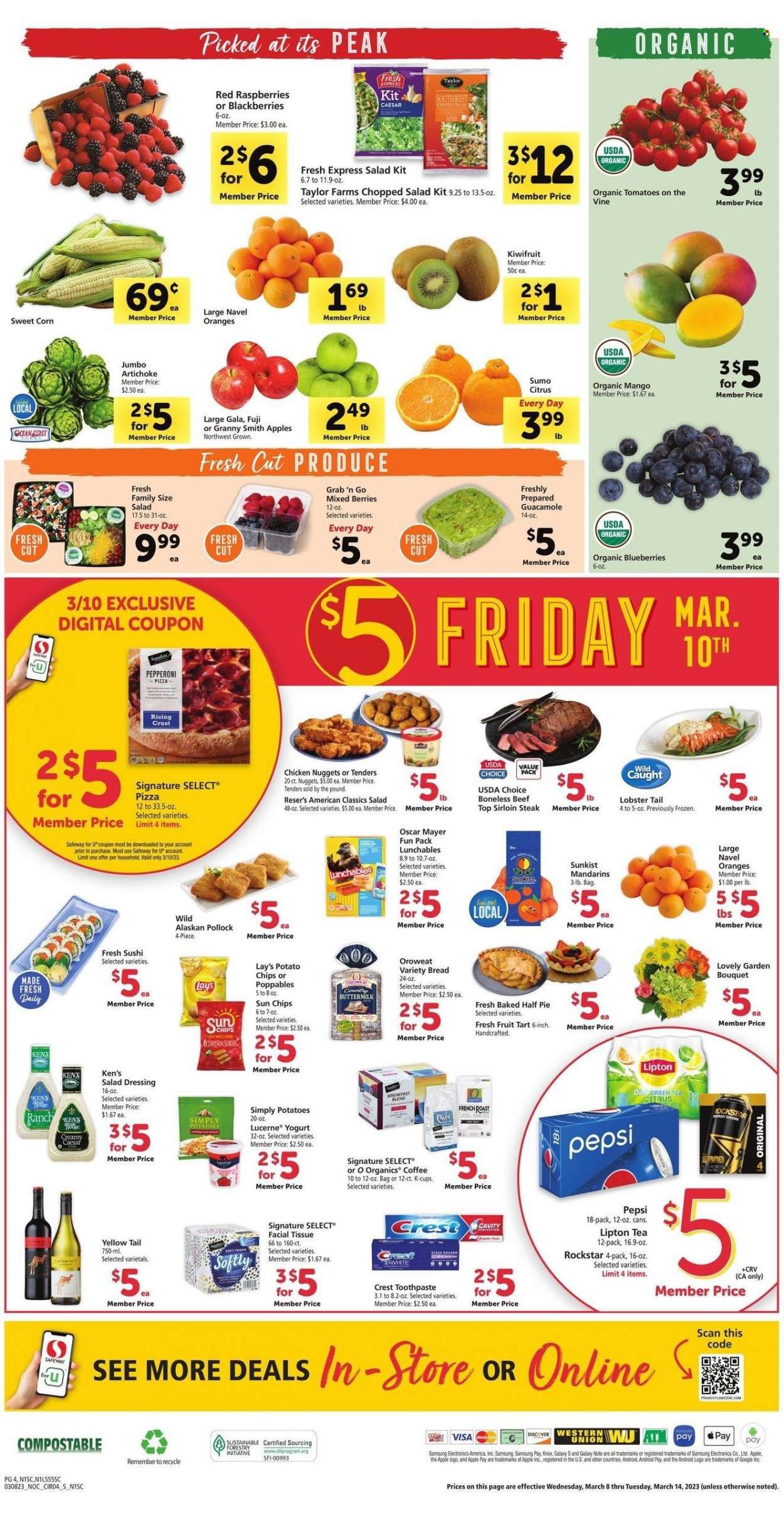 Safeway (CA) Weekly Ad Flyer Specials March 8 to March 14, 2023