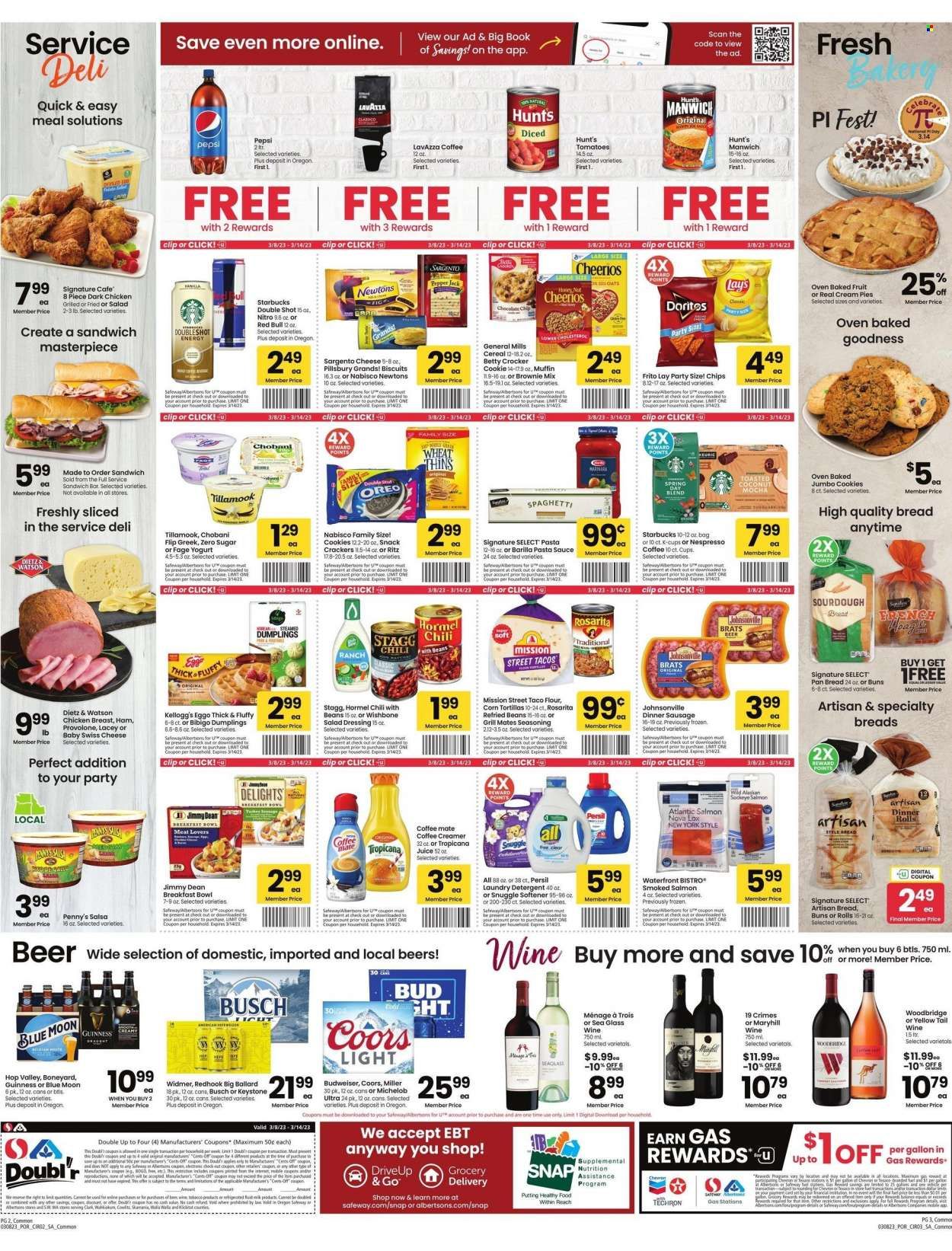 Safeway (OR, WA) Weekly Ad Flyer Specials March 8 to March 14, 2023