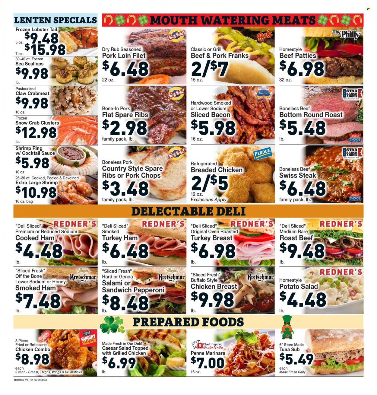 Redner's Markets (DE, MD, PA) Weekly Ad Flyer Specials March 9 to March 15, 2023