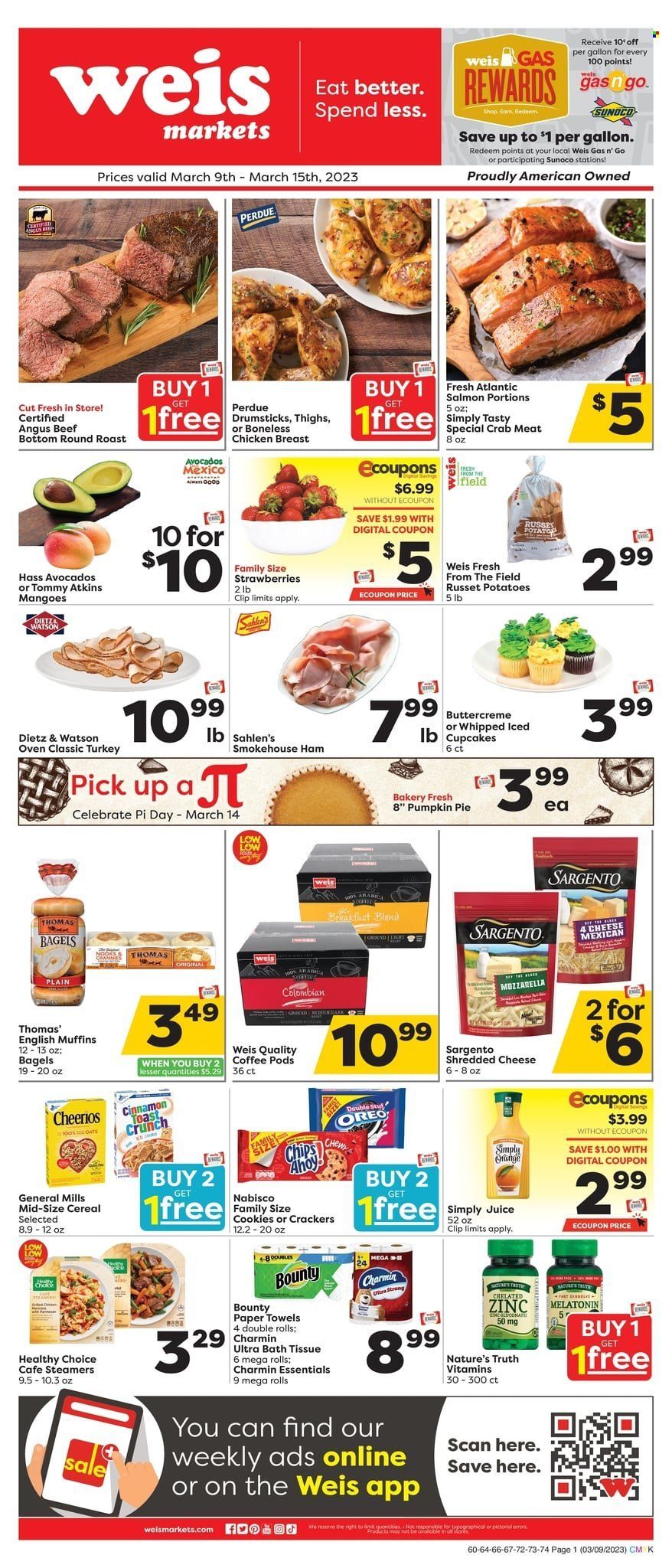 Weis (MD, NY, PA) Weekly Ad Flyer Specials March 9 to March 15, 2023