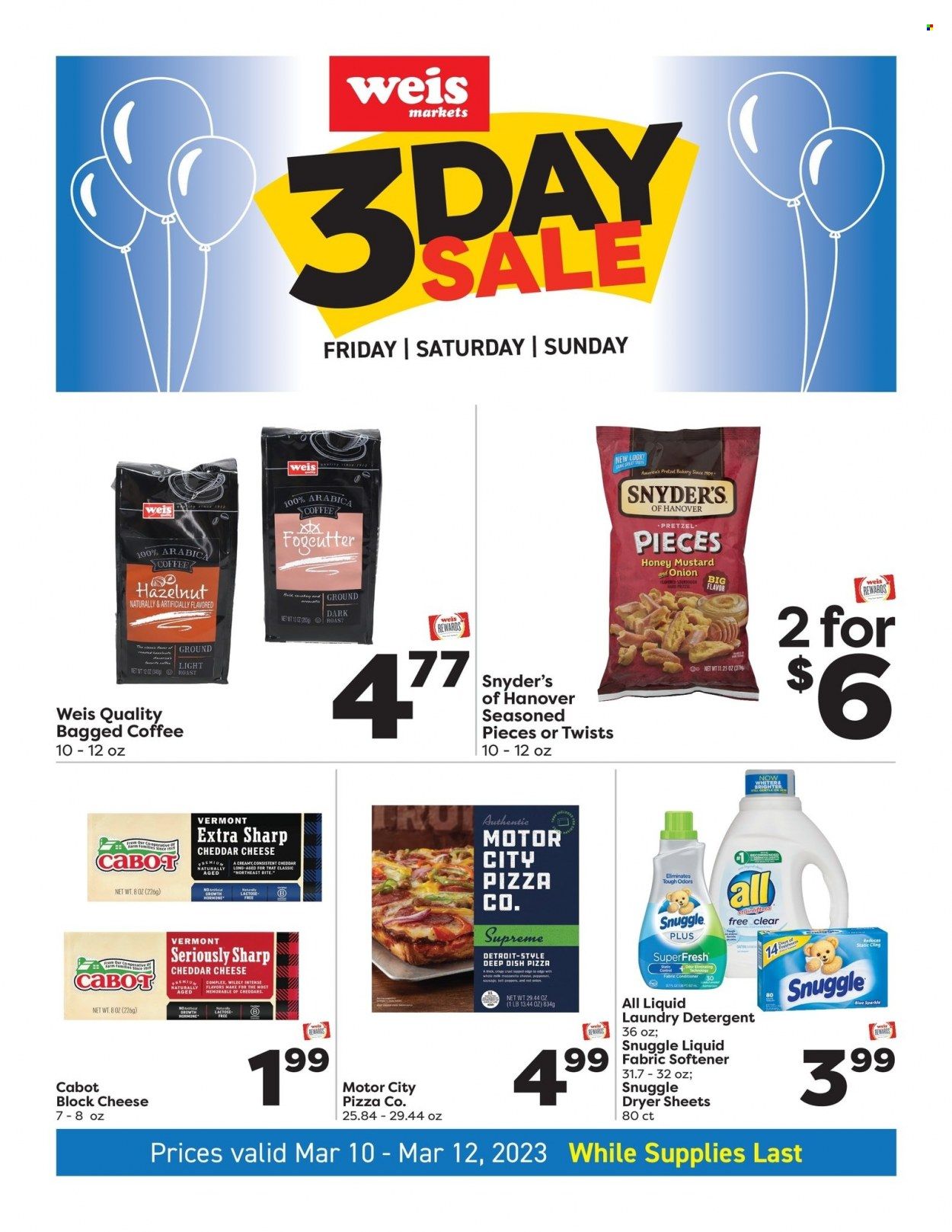 Weis (MD, NY, PA) Weekly Ad Flyer Specials March 10 to March 12, 2023