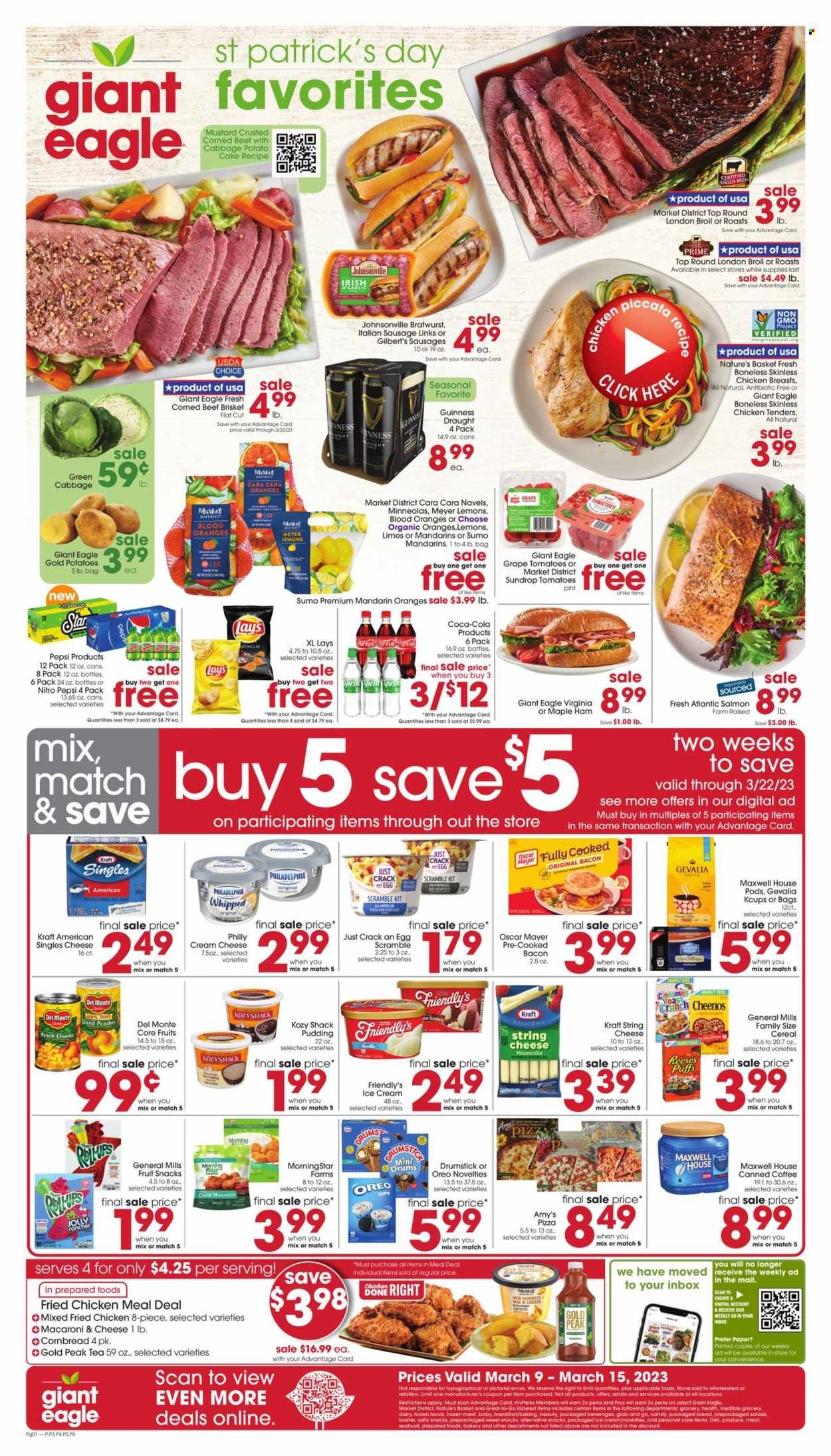 Giant Eagle (OH, PA) Weekly Ad Flyer Specials March 9 to March 15, 2023