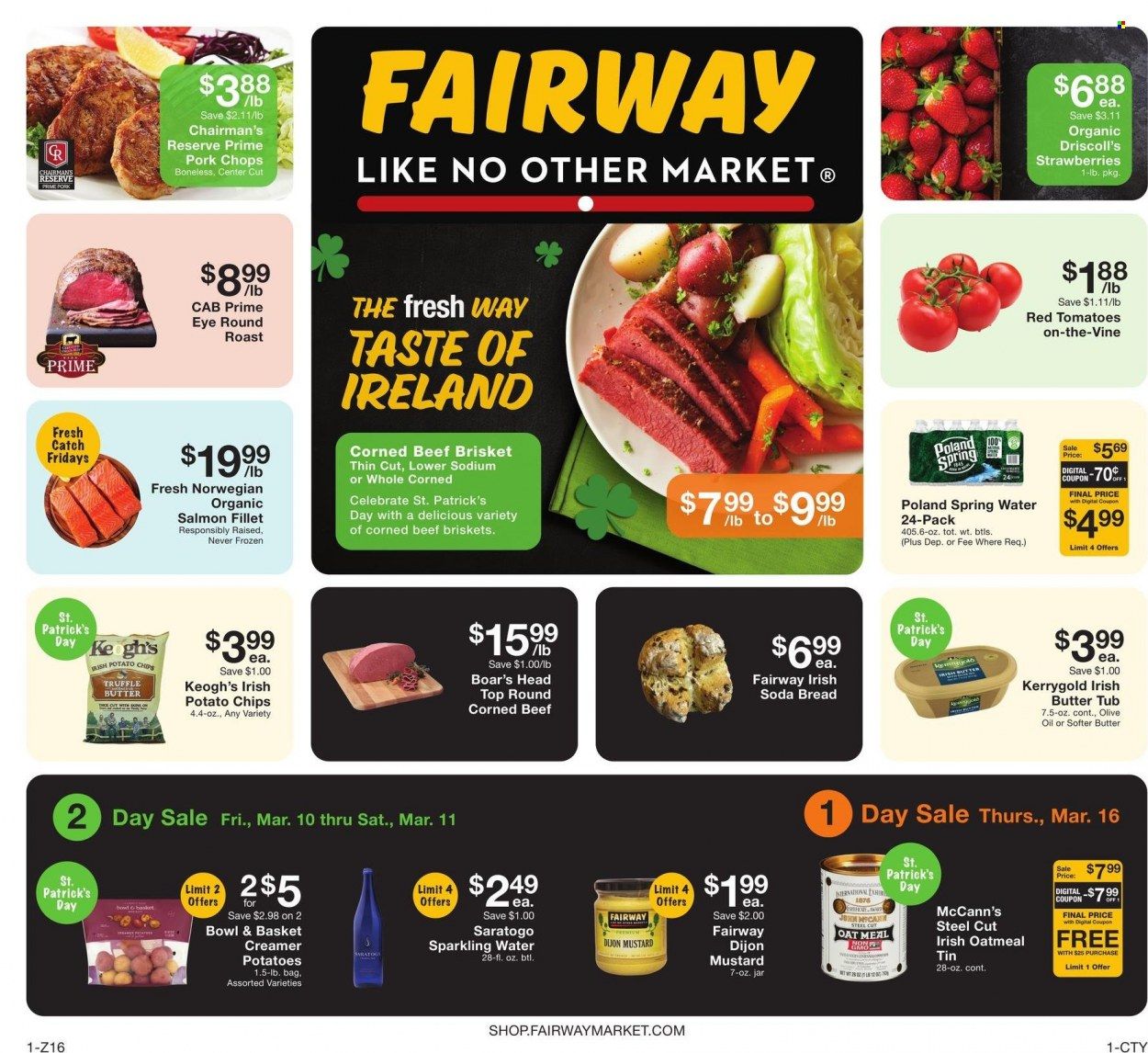 Fairway Market (CT, NJ, NY) Weekly Ad Flyer Specials March 10 to March 16, 2023