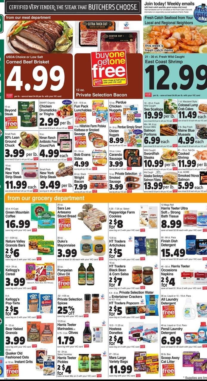 Harris Teeter Weekly Ad Flyer Specials March 8 to March 14, 2023