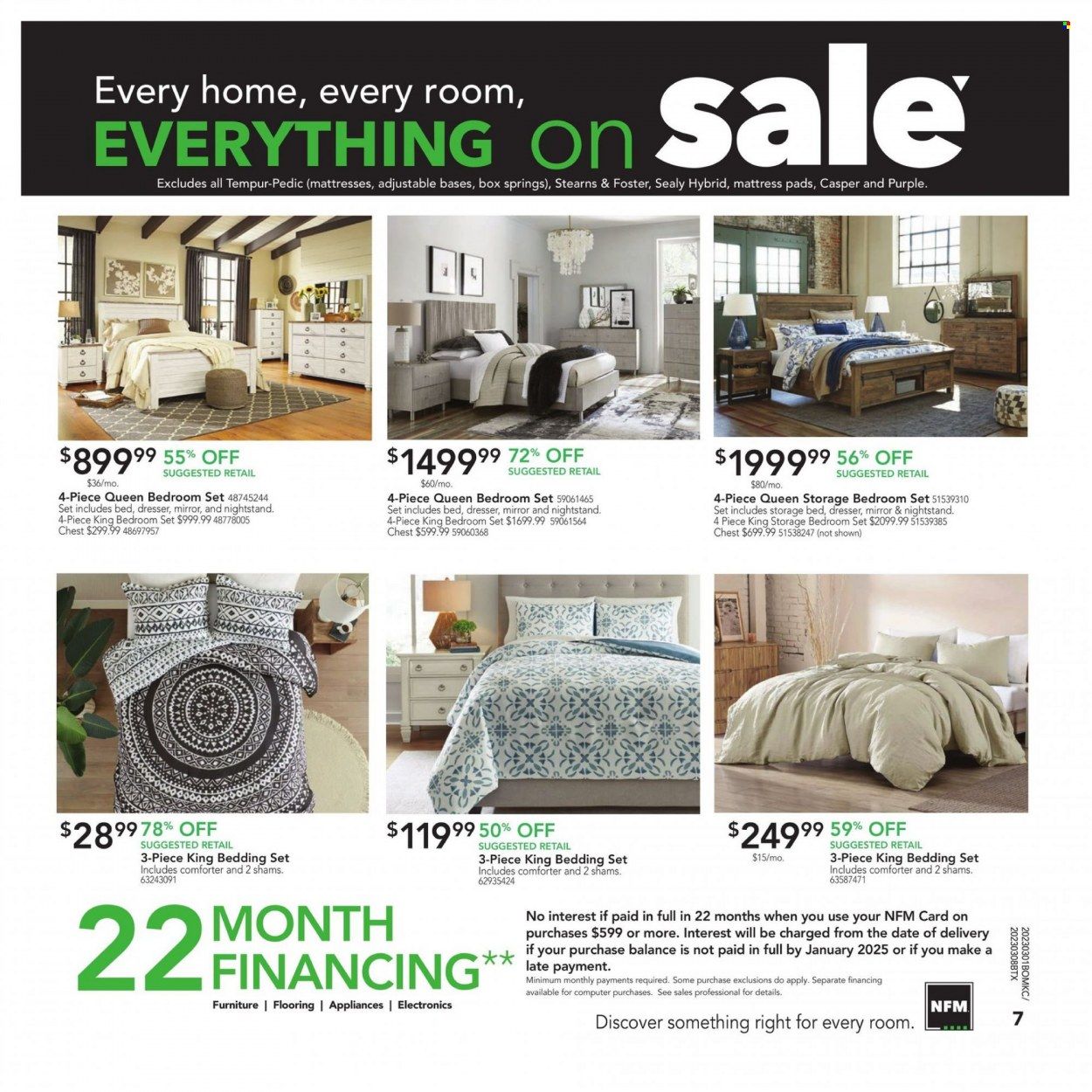 Nebraska Furniture Mart (IA, KS, NE, TX) Weekly Ad Flyer Specials March 1 to March 14, 2023