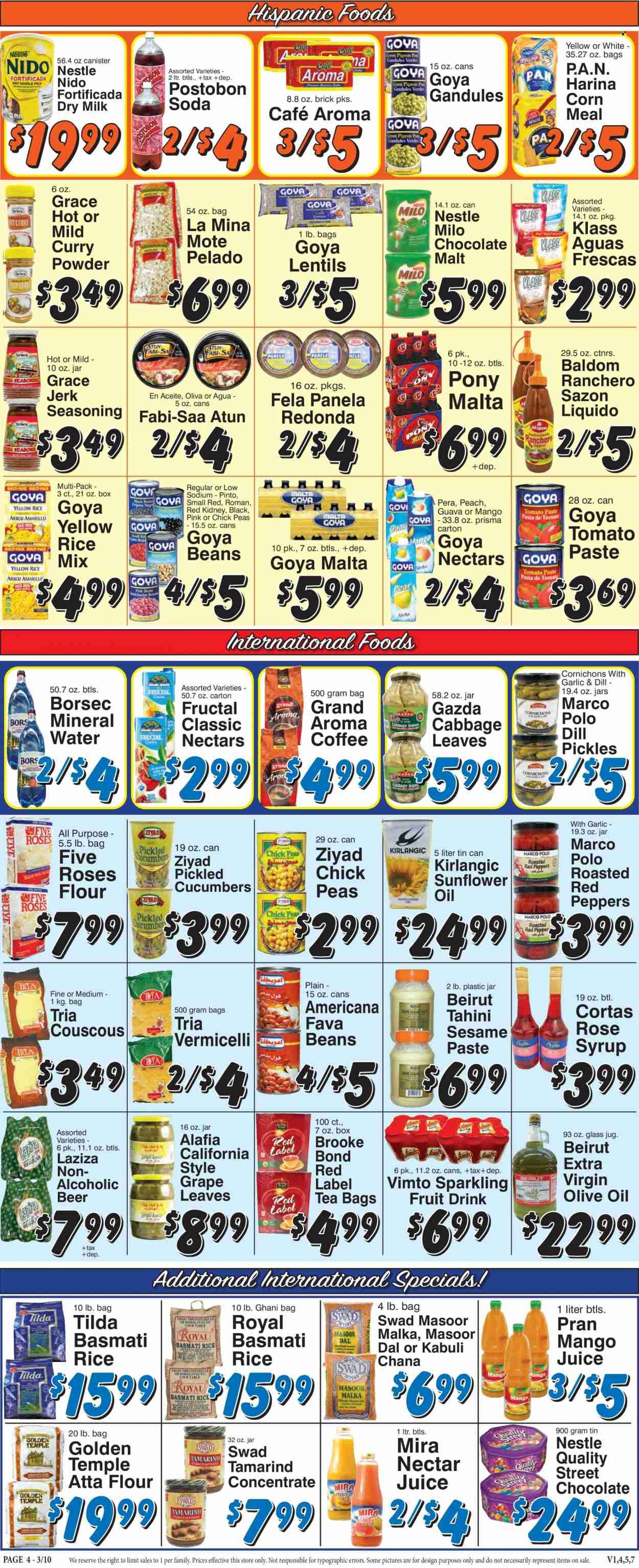 Trade Fair Supermarket (NY) Weekly Ad Flyer Specials March 10 to March 16, 2023