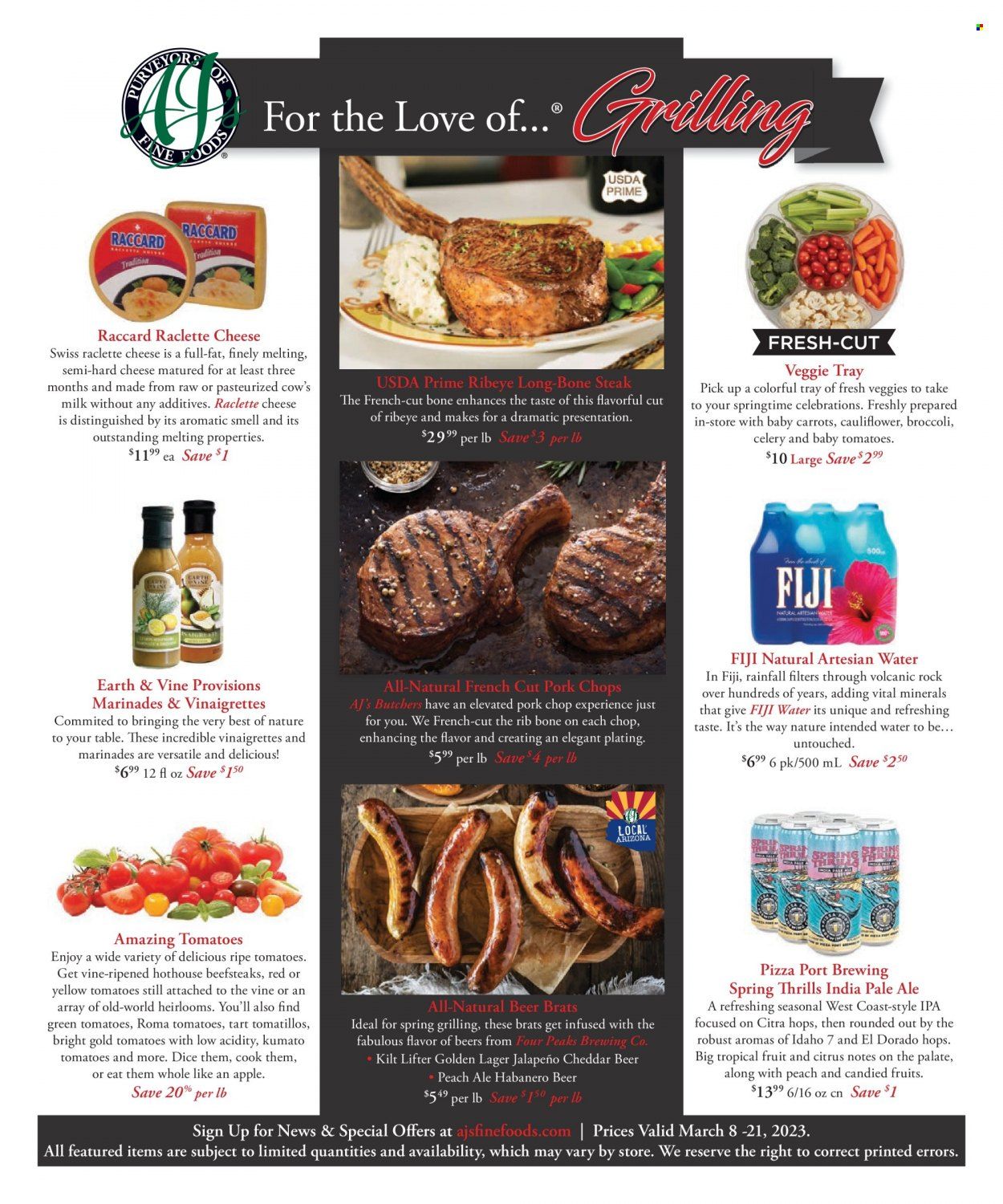 AJ's Fine Foods (AZ) Weekly Ad Flyer Specials March 8 to March 21, 2023