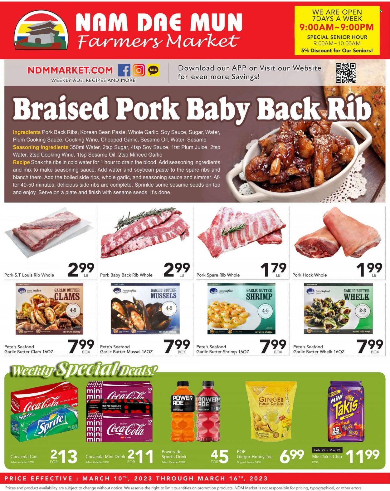 Nam Dae Mun Farmers Market (GA) Weekly Ad Flyer Specials March 10 to March 16, 2023