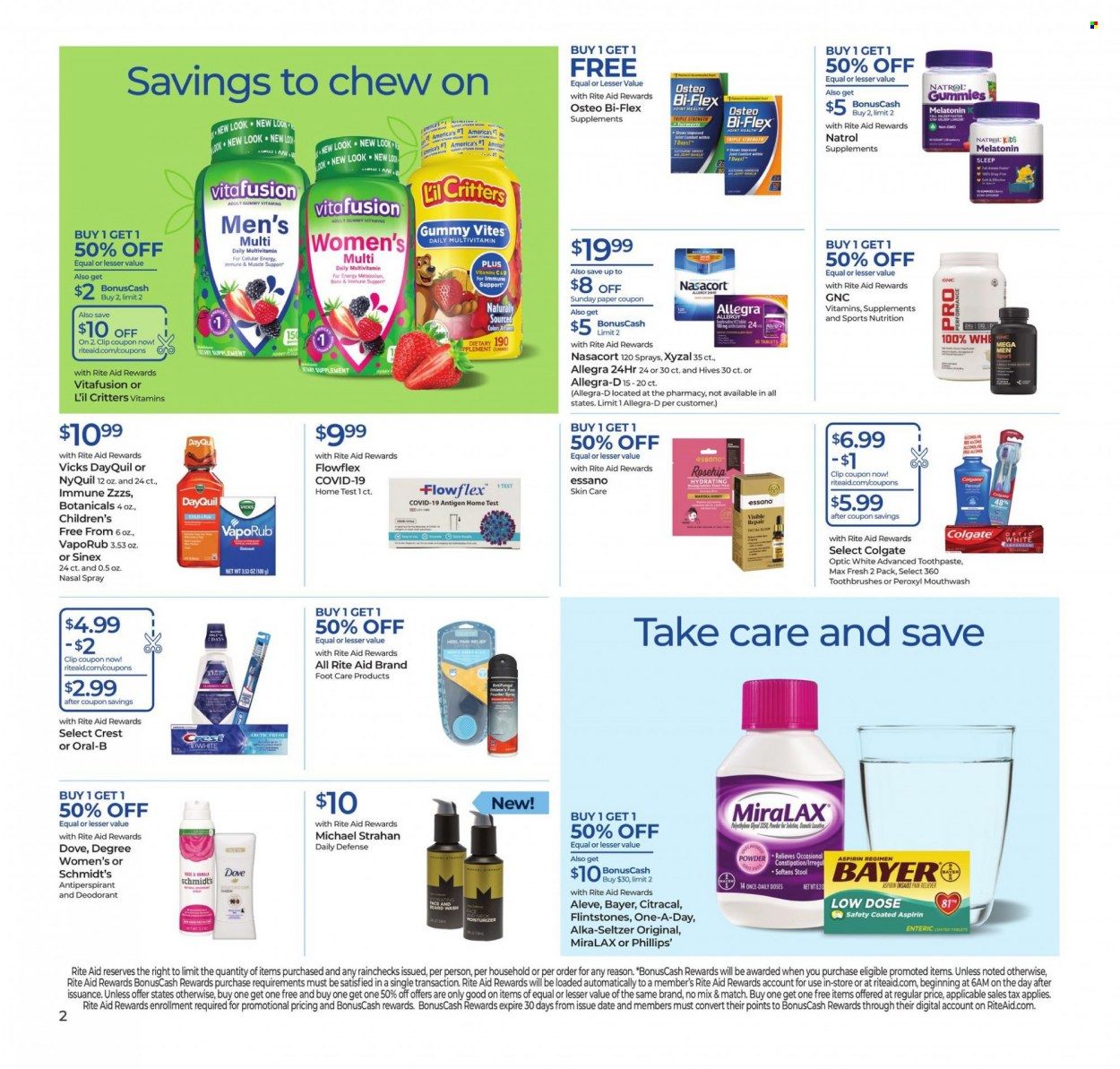 RITE AID Weekly Ad Flyer Specials March 12 to March 18, 2023