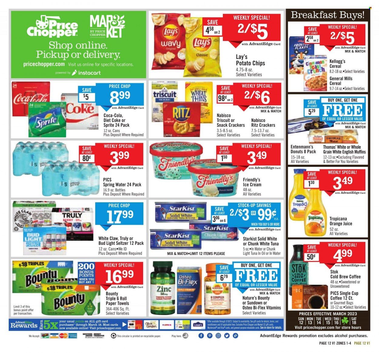 Price Chopper (CT, MA, NY, PA, VT) Weekly Ad Flyer Specials March 12 to March 18, 2023