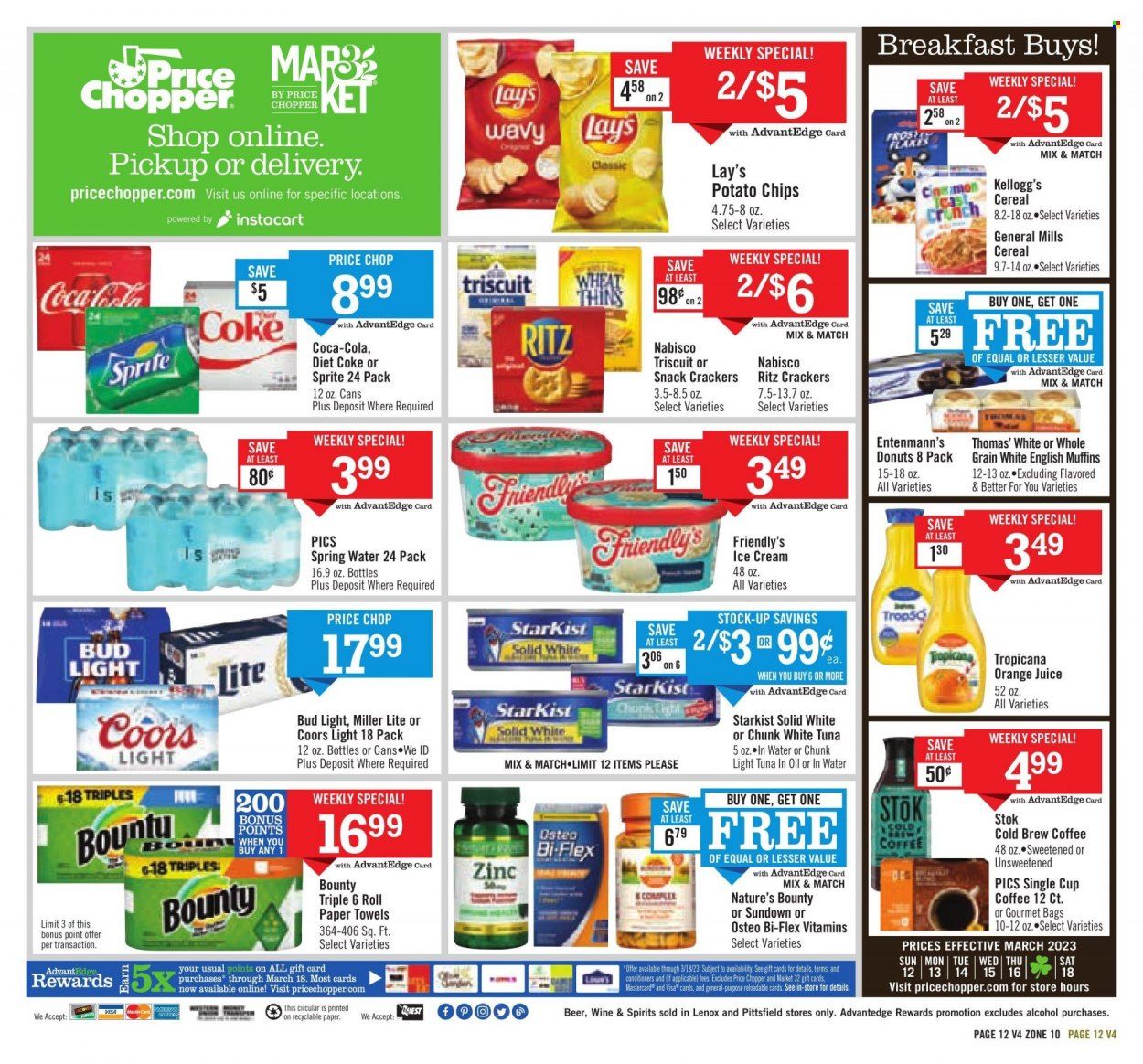 Price Chopper (MA) Weekly Ad Flyer Specials March 12 to March 18, 2023