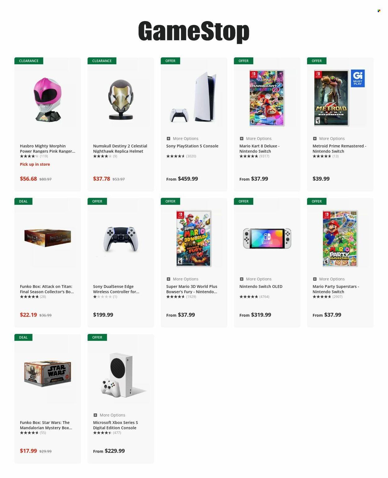 GameStop Weekly Ad Flyer Specials March 8 to March 14, 2023