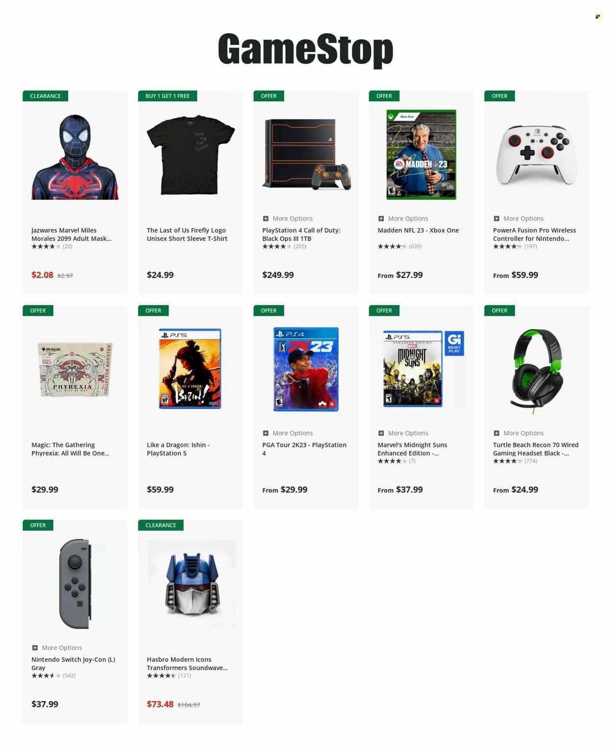 GameStop Weekly Ad Flyer Specials March 8 to March 14, 2023
