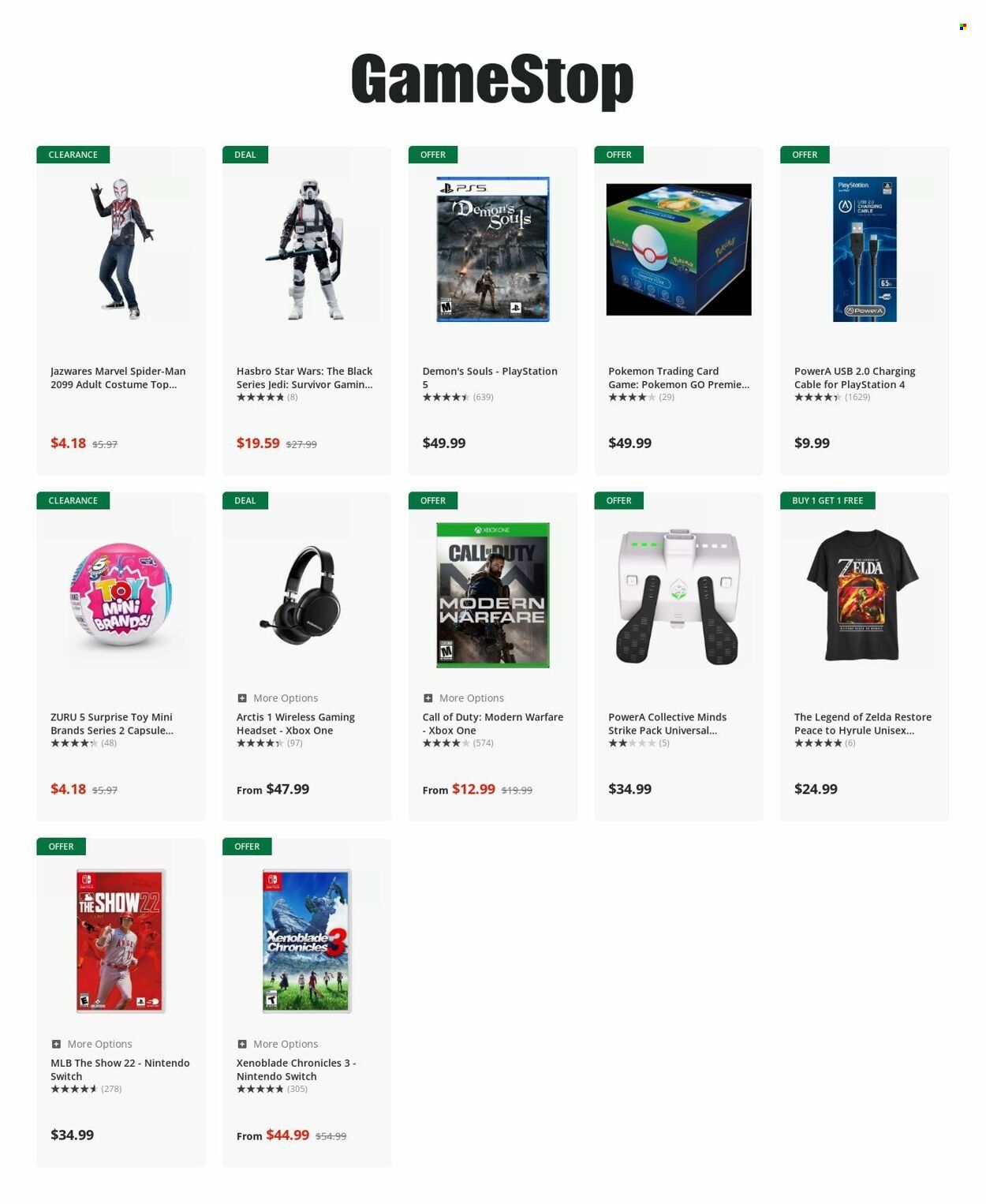 GameStop Weekly Ad Flyer Specials March 8 to March 14, 2023