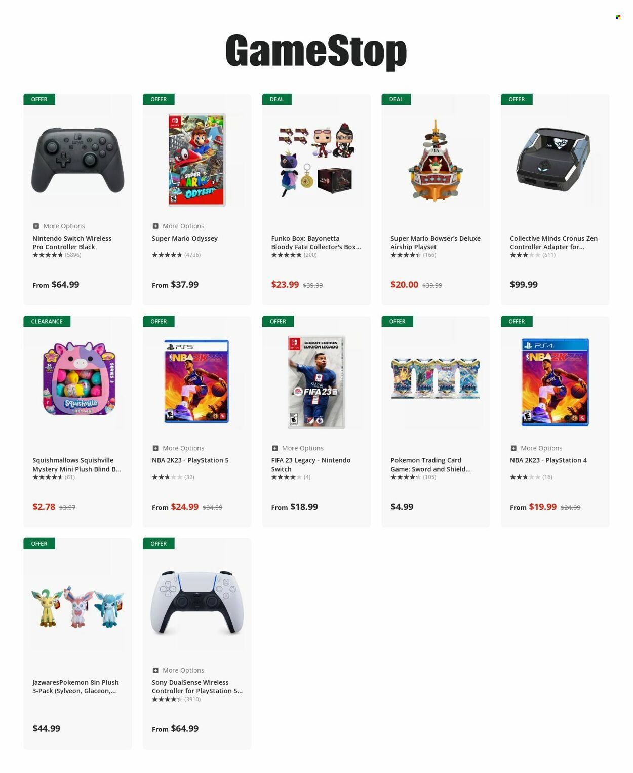 GameStop Weekly Ad Flyer Specials March 8 to March 14, 2023