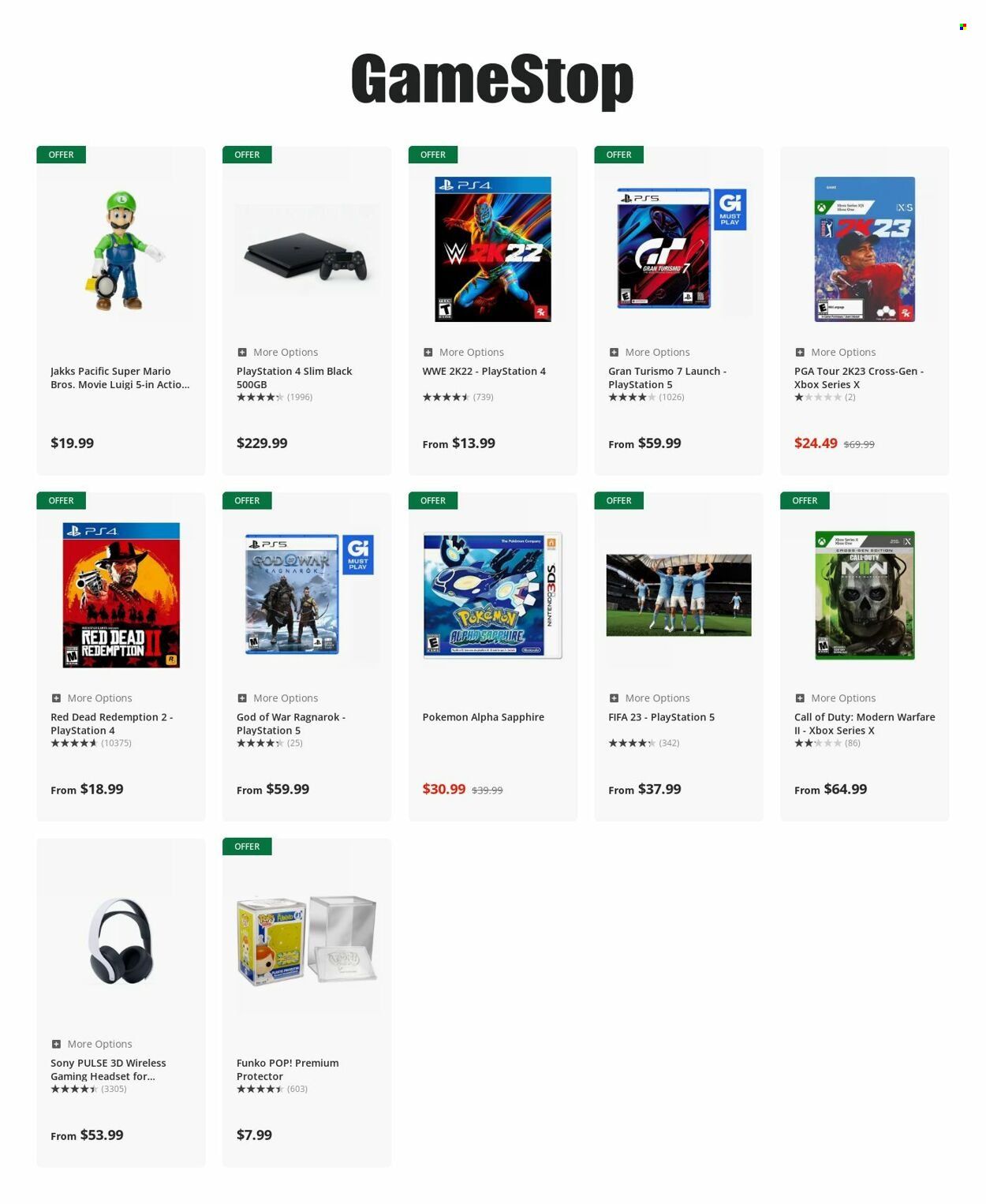 GameStop Weekly Ad Flyer Specials March 8 to March 14, 2023