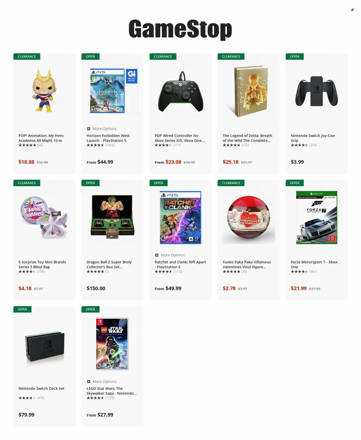 GameStop Weekly Ad Flyer Specials March 8 to March 14, 2023