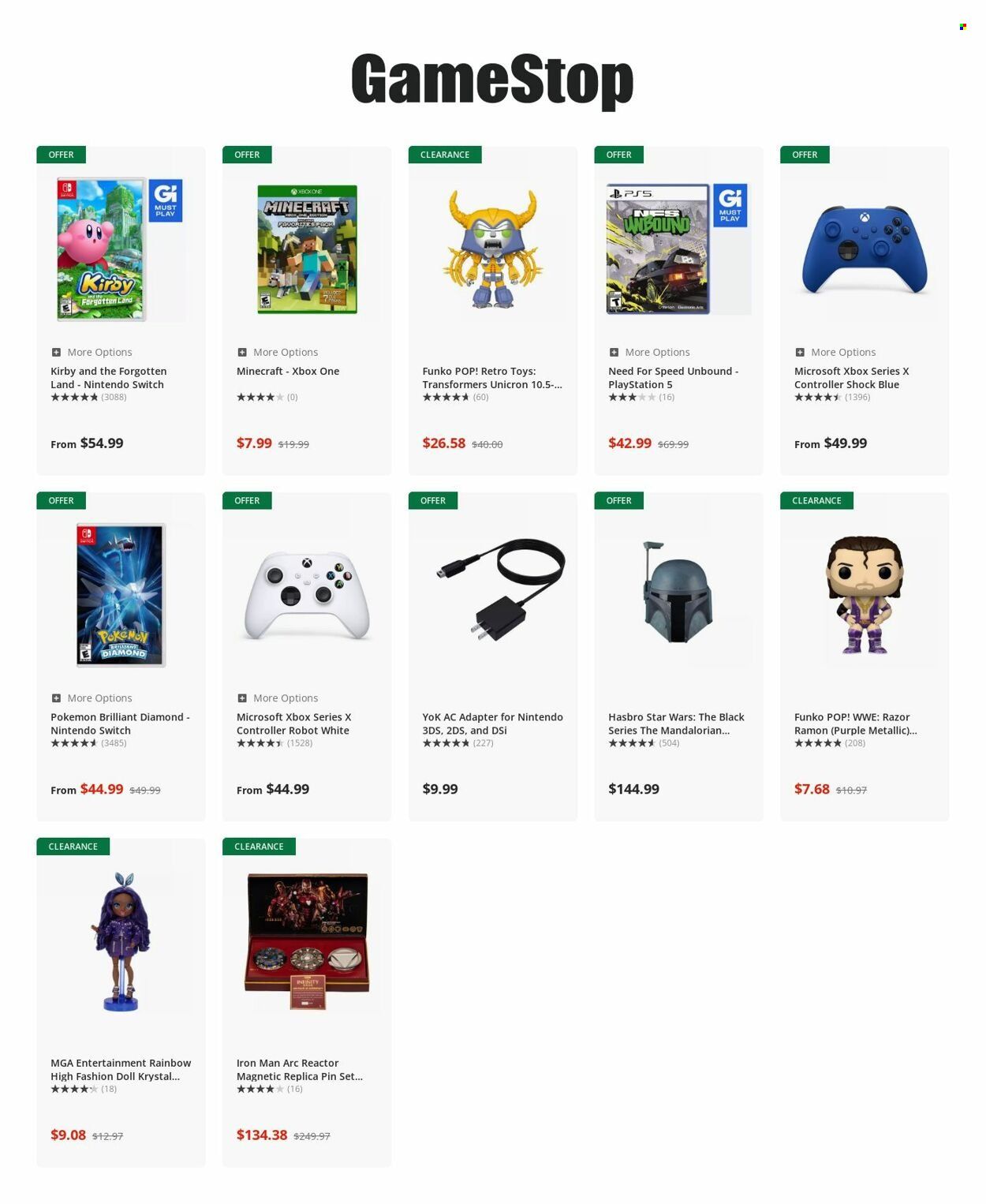 GameStop Weekly Ad Flyer Specials March 8 to March 14, 2023