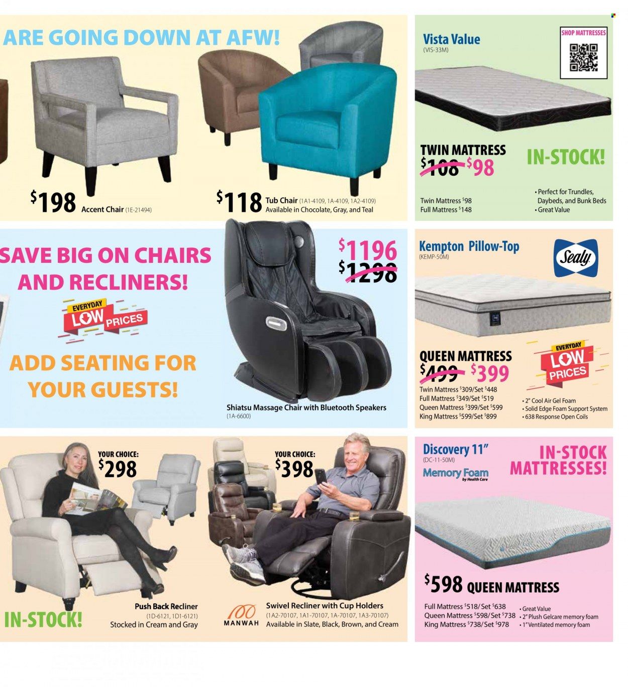 American Furniture Warehouse (AZ, CO, TX) Weekly Ad Flyer Specials March 12 to March 21, 2023