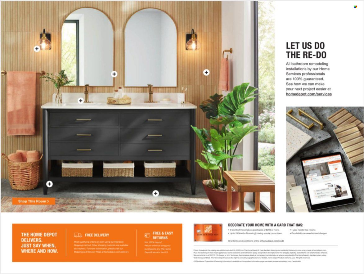 The Home Depot Weekly Ad Flyer Specials March 13 to April 30, 2023