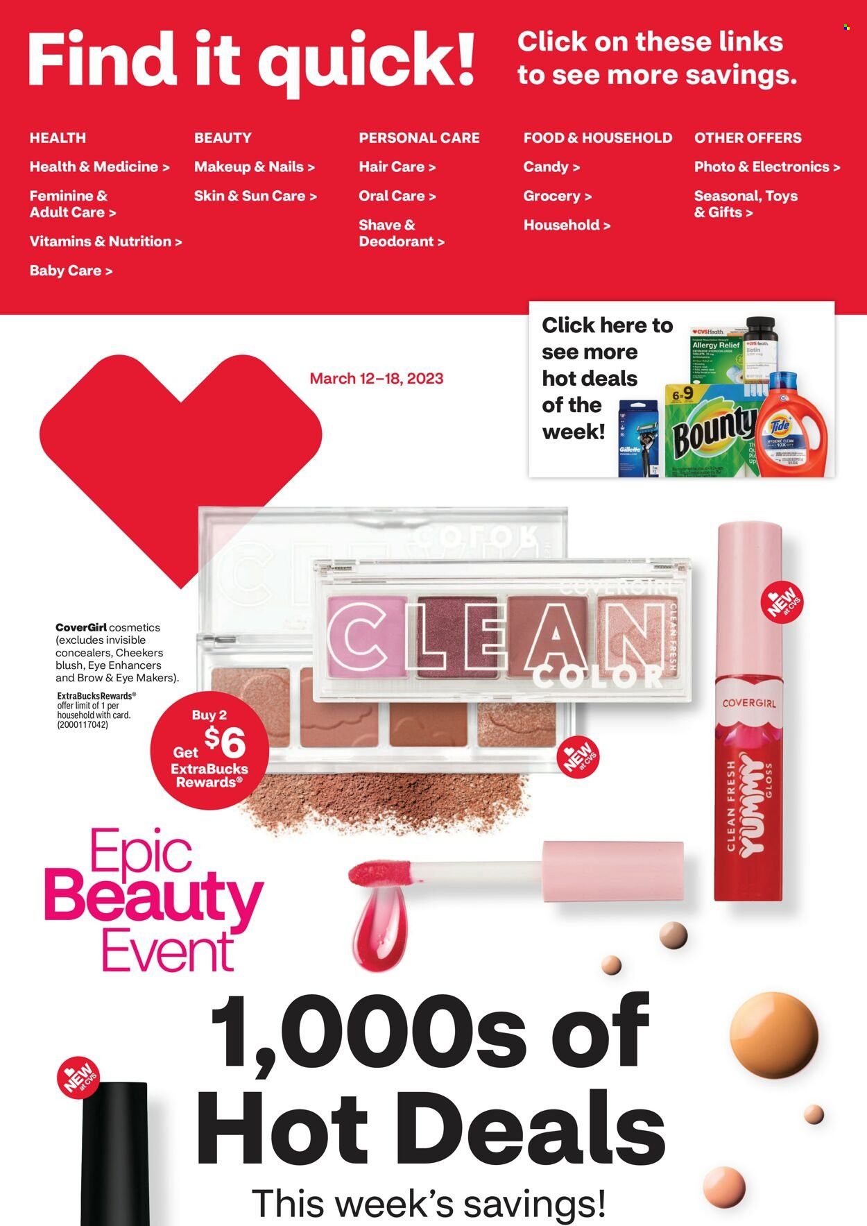 CVS Pharmacy Weekly Ad Flyer Specials March 12 to March 18, 2023