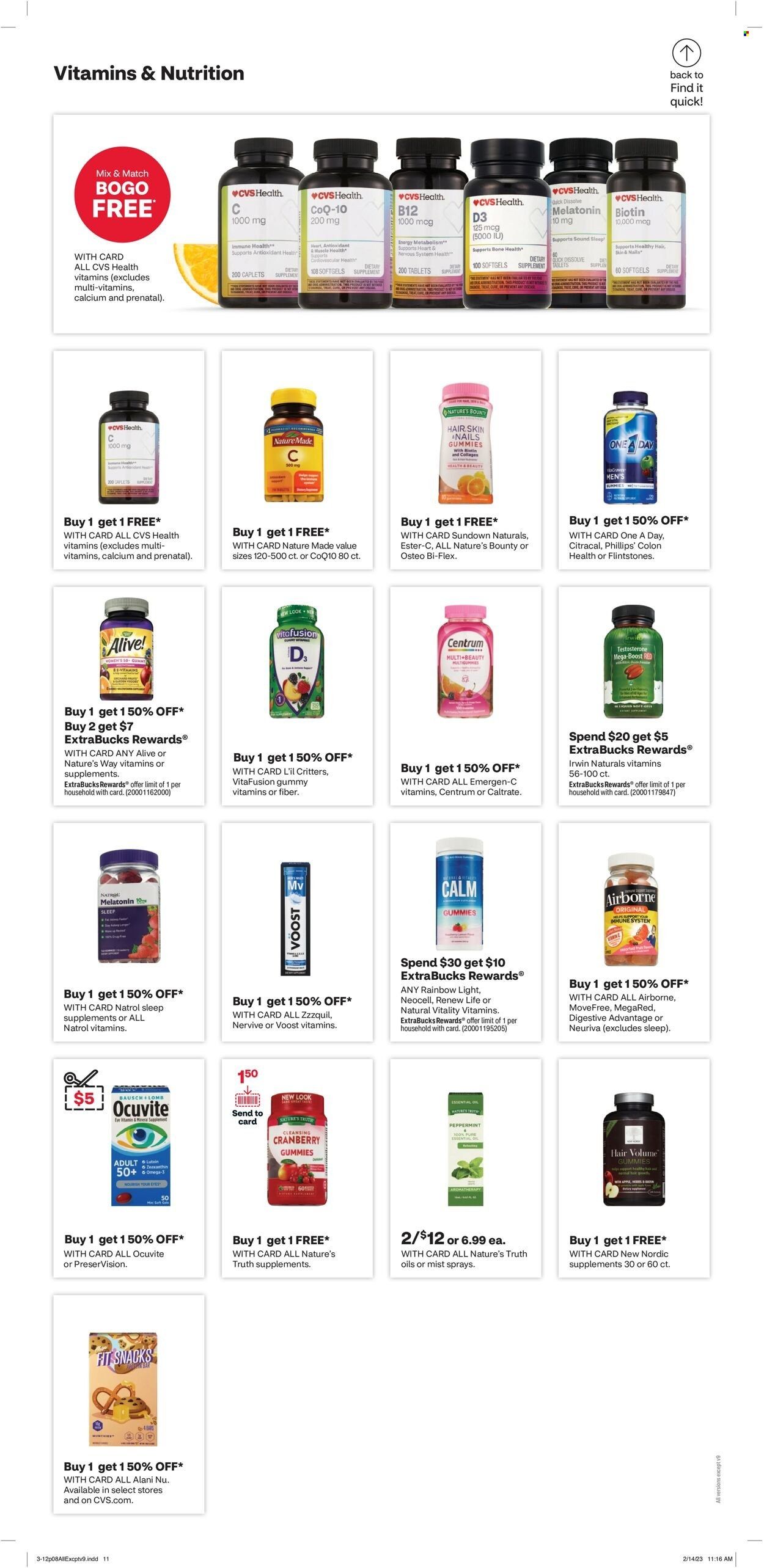 CVS Pharmacy Weekly Ad Flyer Specials March 12 to March 18, 2023