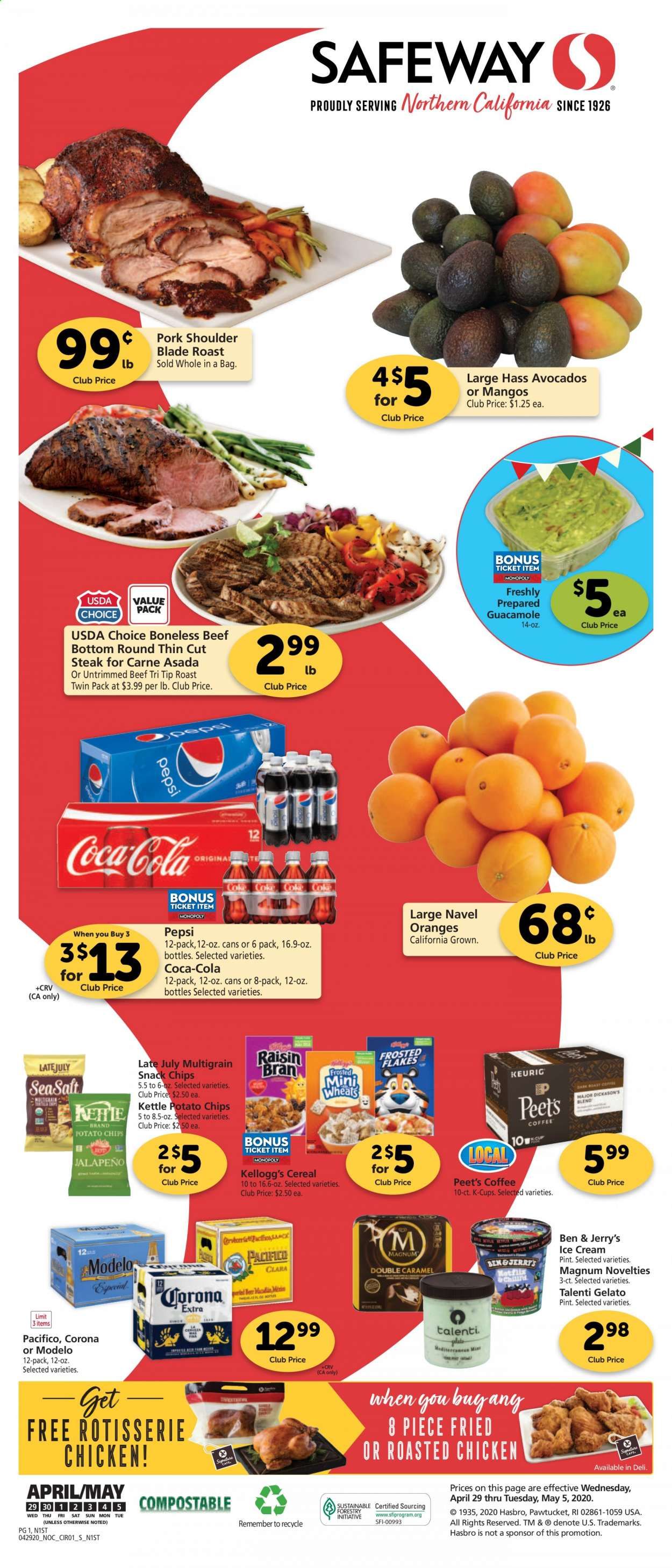 Safeway Weekly Ad & Flyer April 29 to May 5