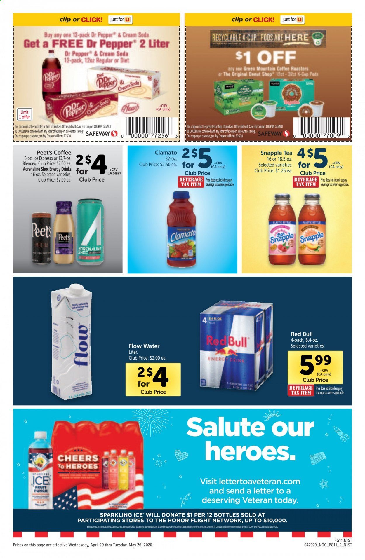 Safeway Weekly Ad & Flyer April 29 to May 26