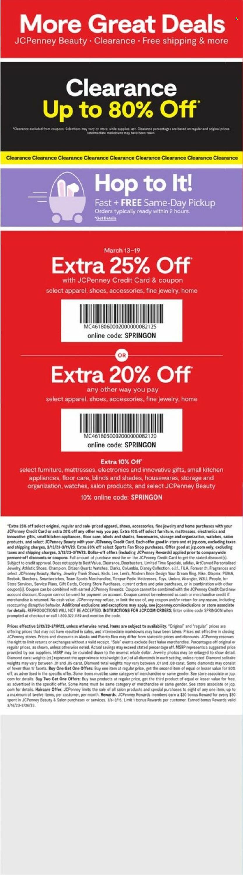 JCPenney Weekly Ad Flyer Specials March 13 to March 19, 2023