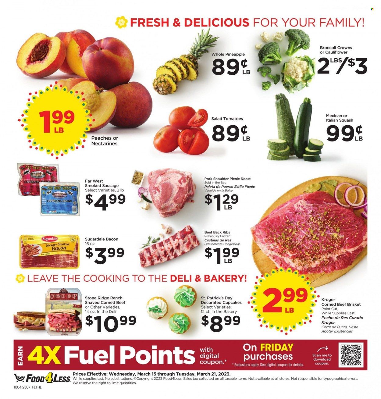 Food 4 Less (CA) Weekly Ad Flyer Specials March 15 to March 21, 2023
