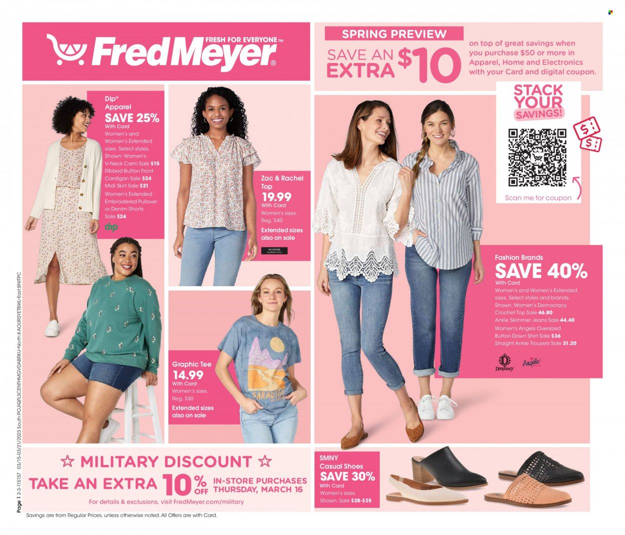 Fred Meyer (ID, OR, WA) Weekly Ad Flyer Specials March 15 to March 21, 2023
