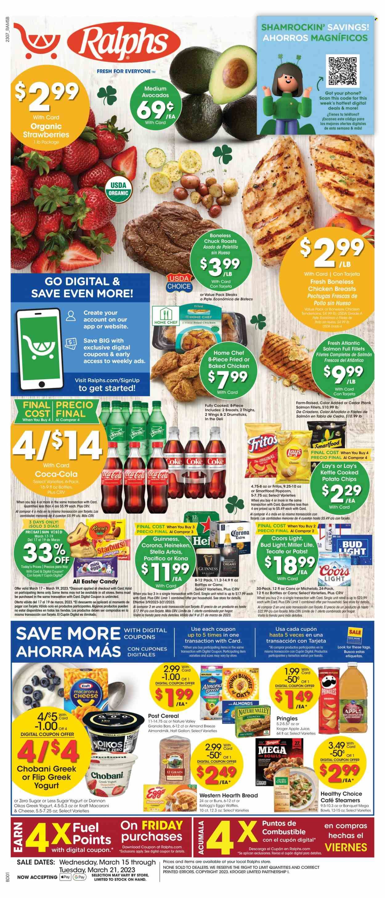 Ralphs (CA) Weekly Ad Flyer Specials March 15 to March 21, 2023