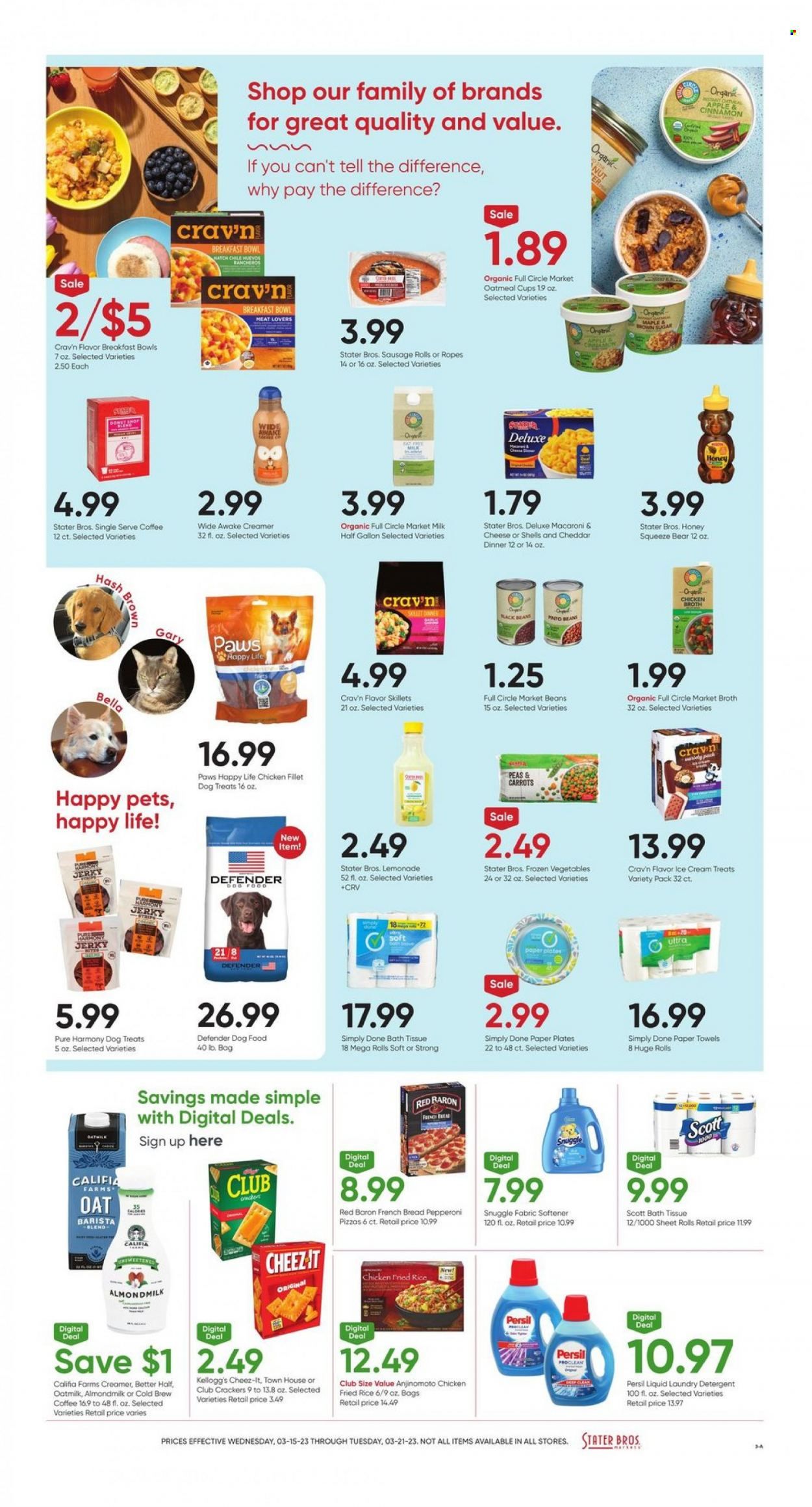 Stater Bros. (CA) Weekly Ad Flyer Specials March 15 to March 21, 2023